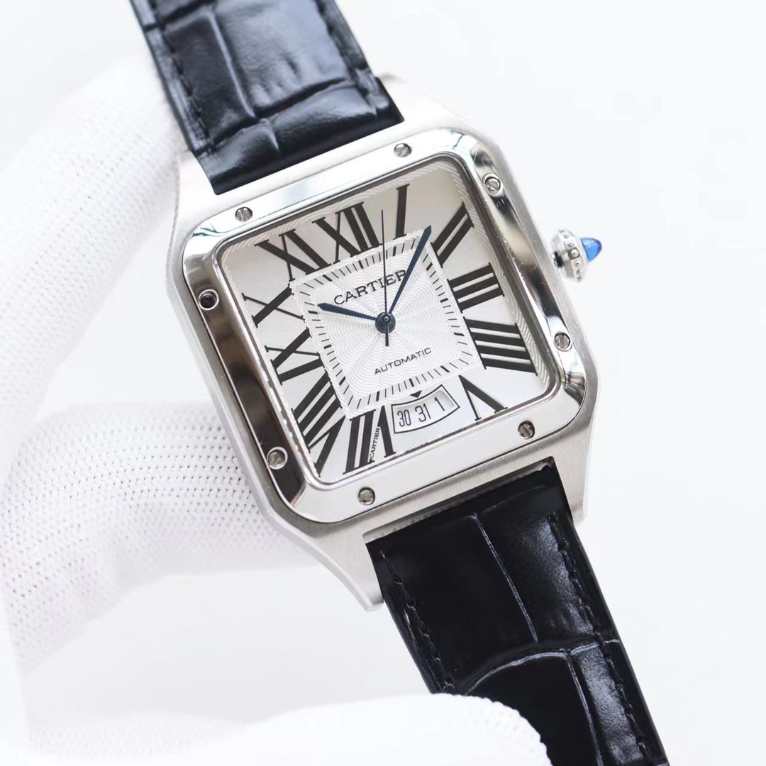 [TOP] Cartier Santos Dumont Watches 39.5mm - 6 Colors - White Dial