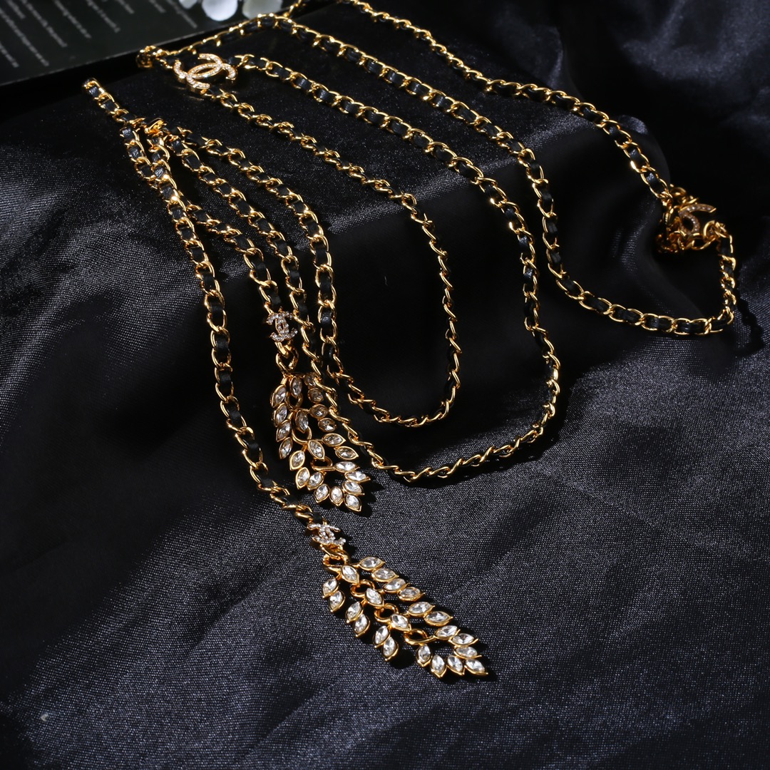 [TOP] CHANEL Multi Layer  Vintage Waist Chain