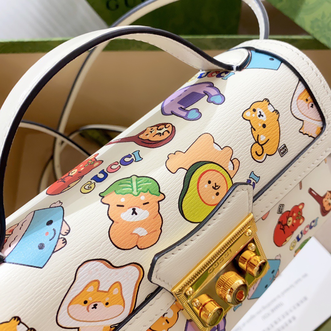 [TOP] GUCCI 𝗸𝗮𝘄𝗮𝗶𝗶 Bags 18cm (W) x 10cm (H) x 5cm (D)