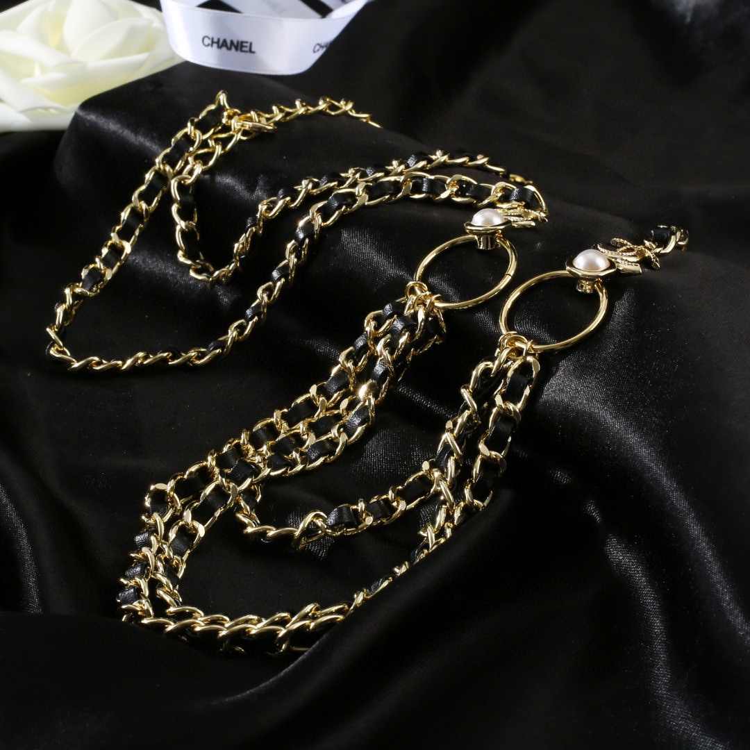 [TOP] CHANEL Multi Layer Waist Chain