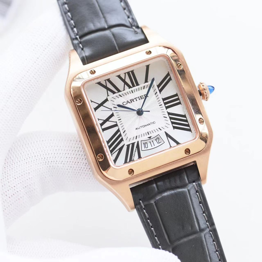 [TOP] Cartier Santos Dumont Watches 39.5mm - 6 Colors - White Dial