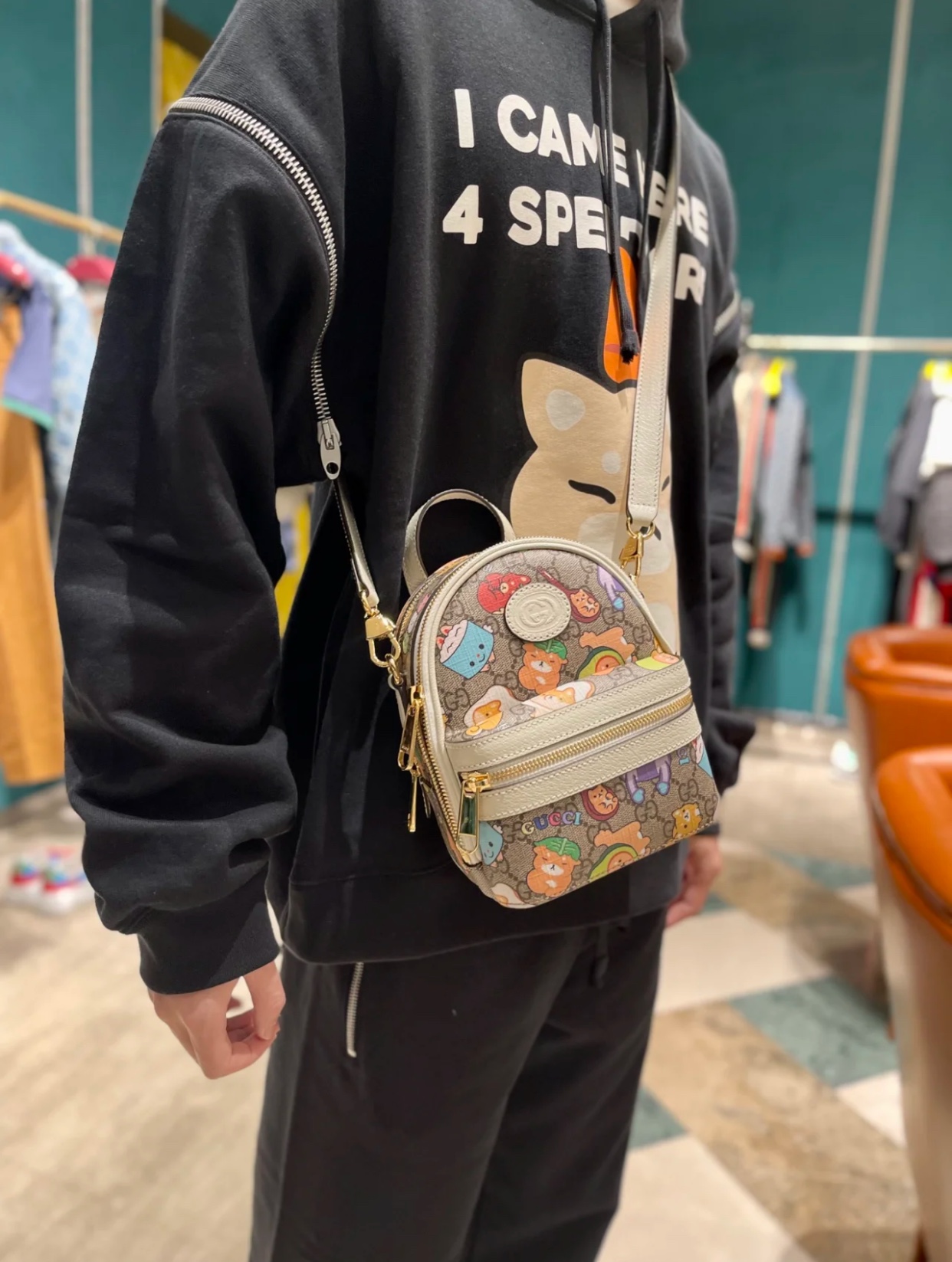 [TOP] GUCCI 𝗸𝗮𝘄𝗮𝗶𝗶 Bags 15cm (W) x 19cm (H) x 8cm (D)