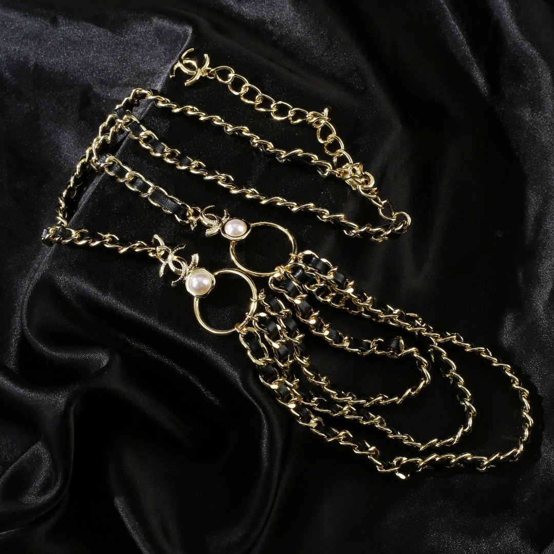 [TOP] CHANEL Multi Layer Waist Chain
