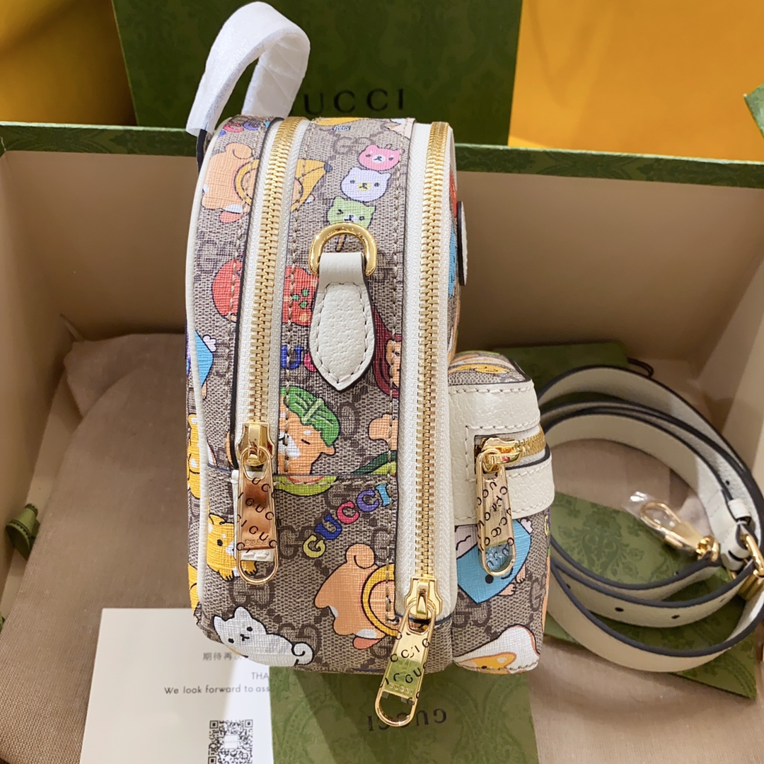 [TOP] GUCCI 𝗸𝗮𝘄𝗮𝗶𝗶 Bags 15cm (W) x 19cm (H) x 8cm (D)