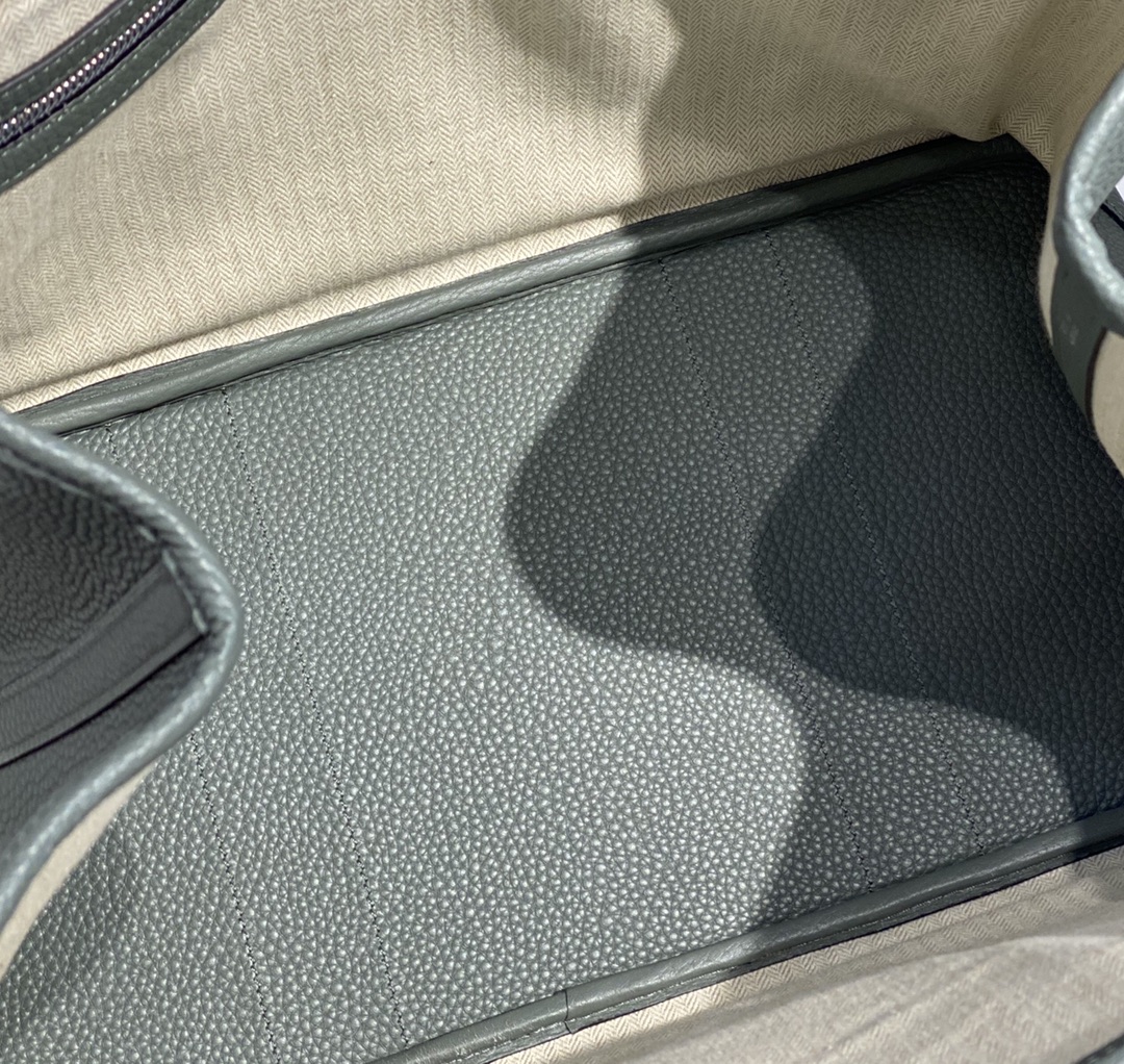 [TOP] HERMES Garden Party Bags Leather 30cm/36cm - Green