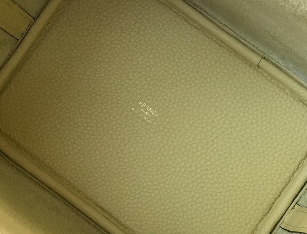 [TOP] HERMES Picotin Lock Bag Togo Leather 18cm 22cm - Jaune Poussin