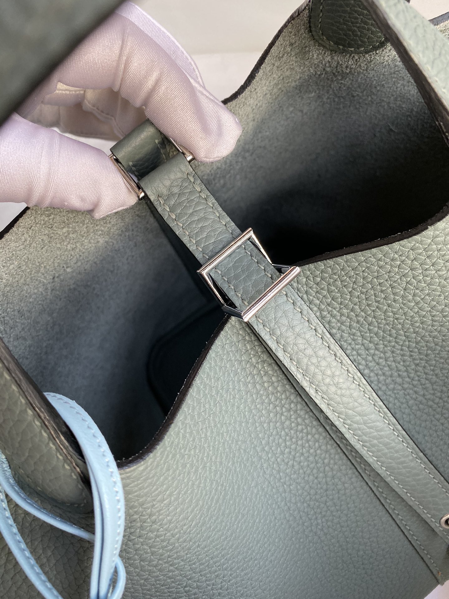 [TOP] HERMES Picotin Lock Bag TC Leather  - Green - GHW/SHW