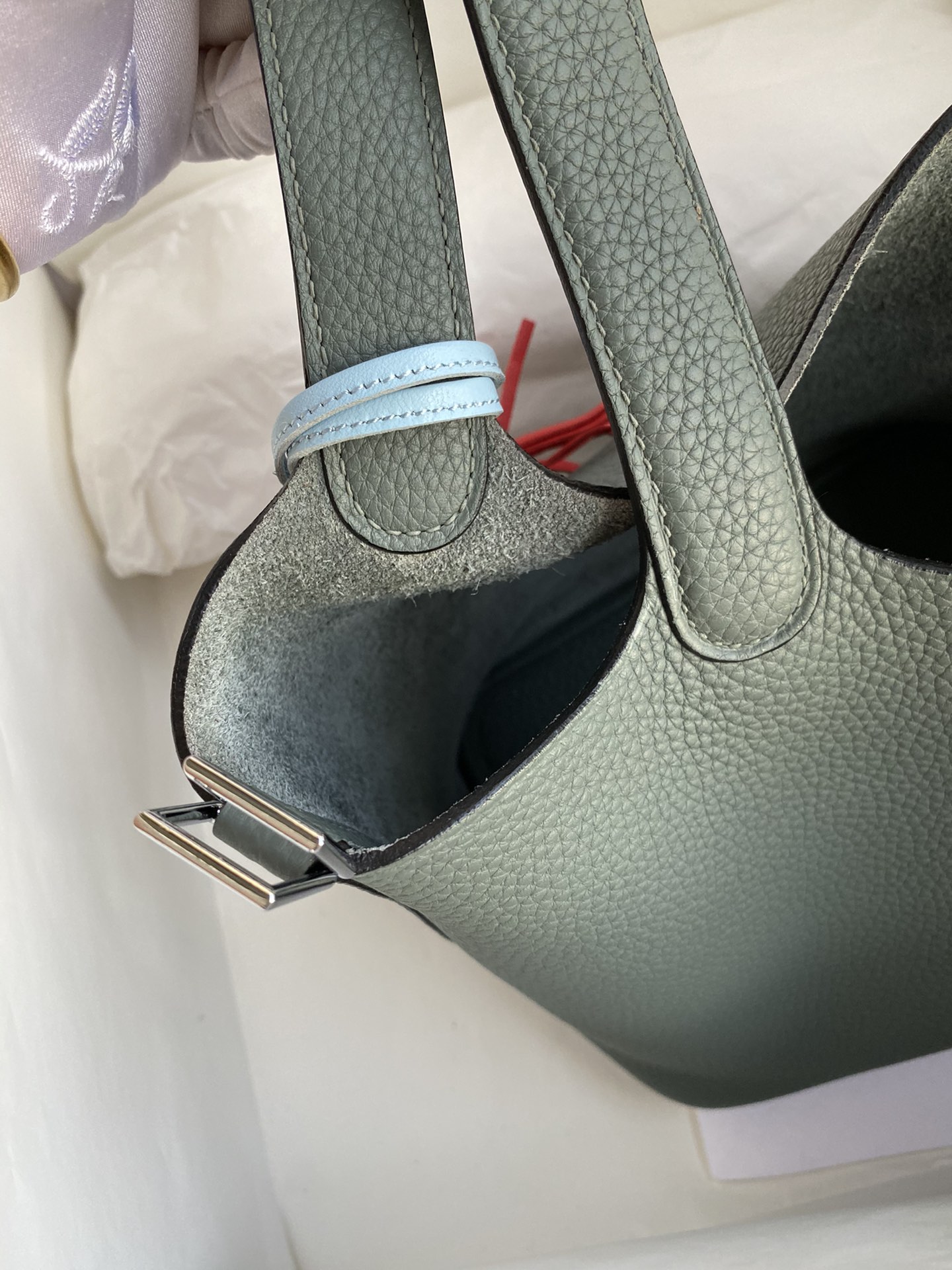 [TOP] HERMES Picotin Lock Bag TC Leather  - Green - GHW/SHW