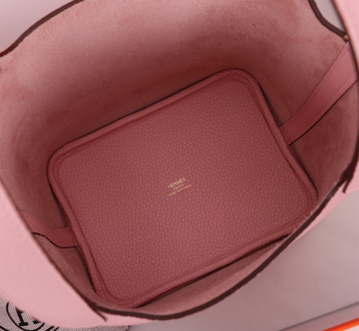 [TOP] HERMES Picotin Lock Bag TC Leather 18cm/22cm - Rose Sakura