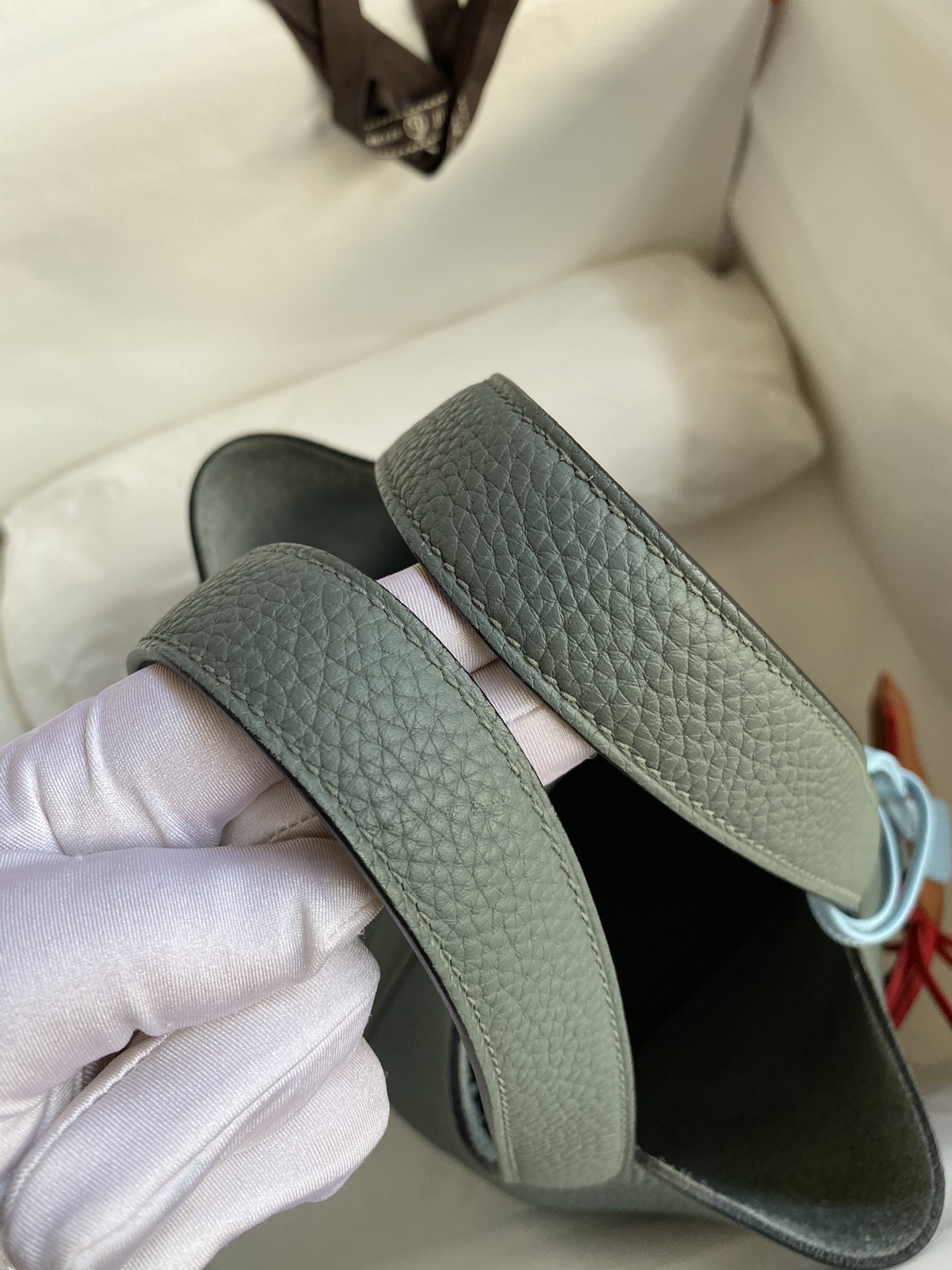 [TOP] HERMES Picotin Lock Bag TC Leather  - Green - GHW/SHW