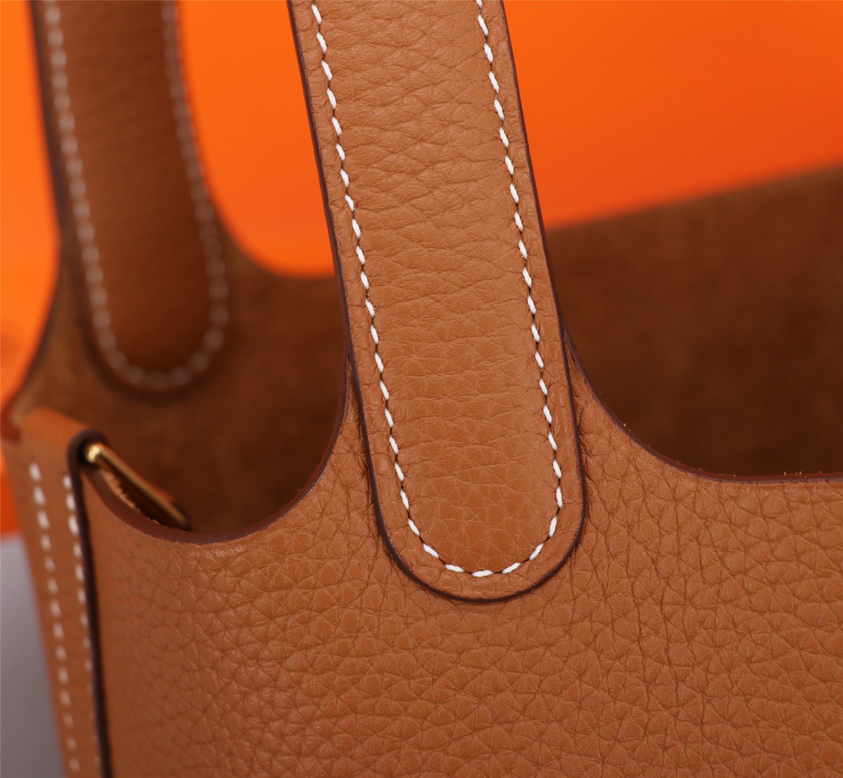 [TOP] HERMES Picotin Lock Bag TC Leather 18cm/22cm - Gold - GHW/SHW