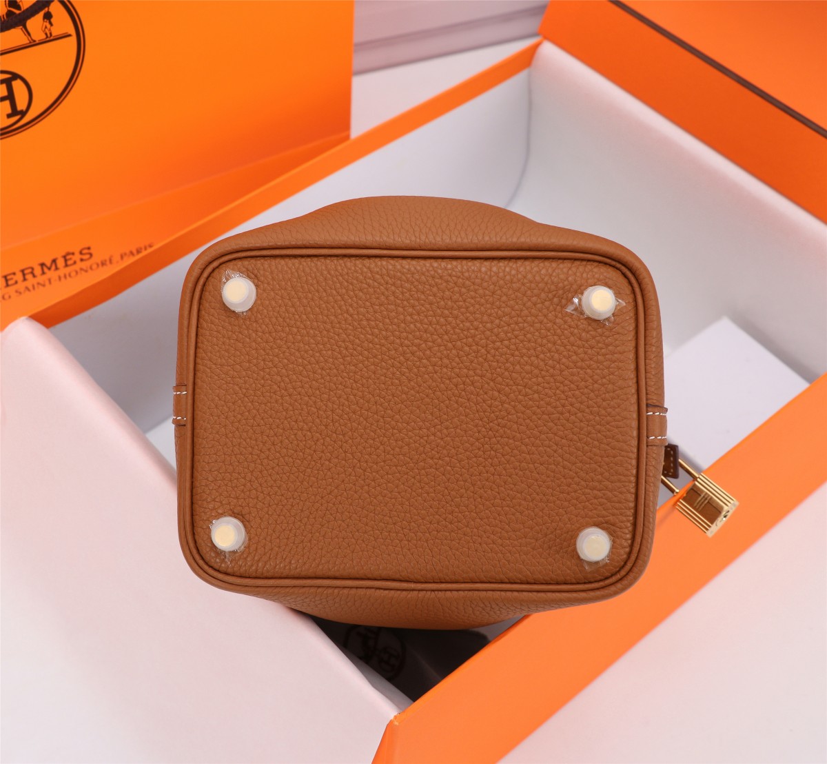 [TOP] HERMES Picotin Lock Bag TC Leather 18cm/22cm - Gold - GHW/SHW