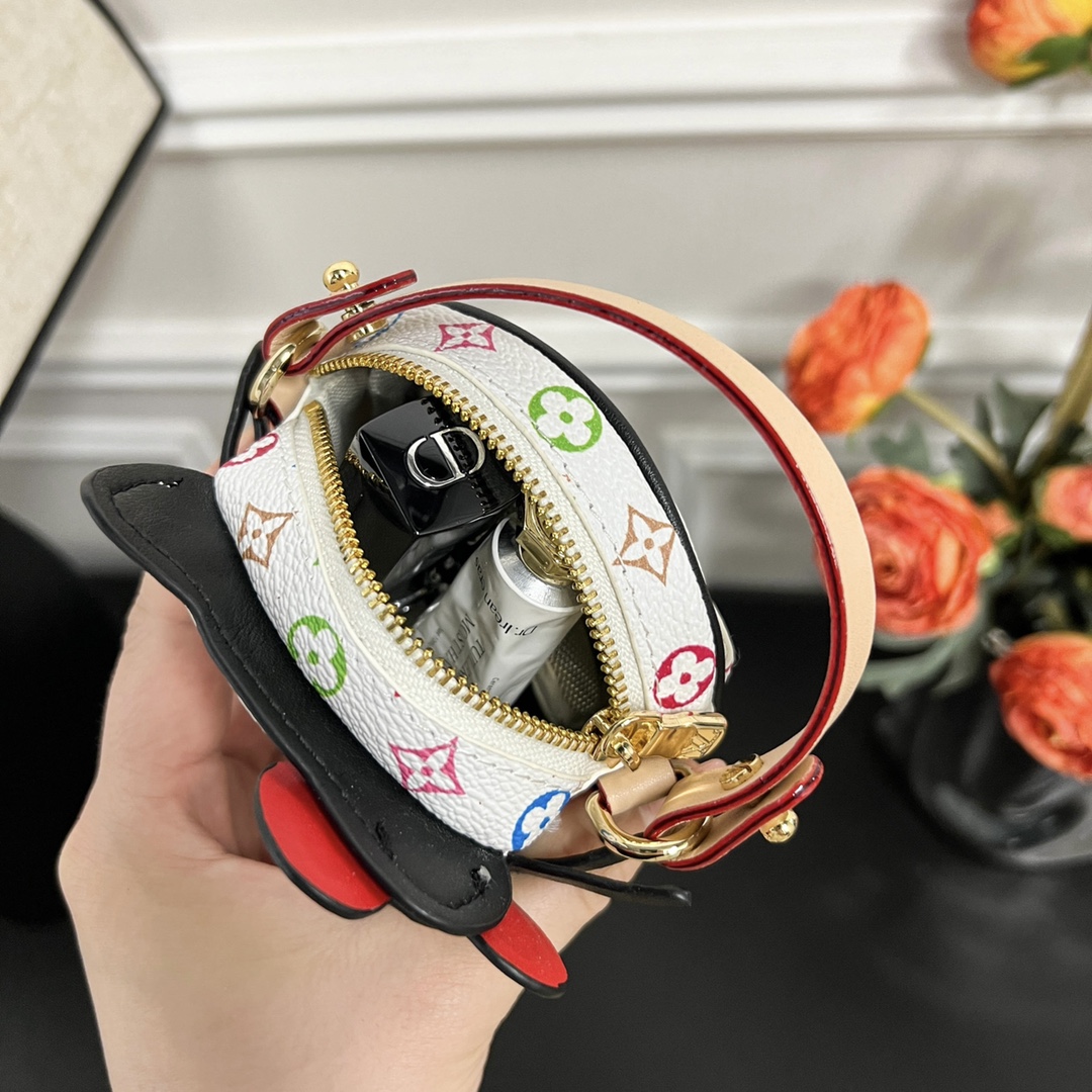 [TOP] Louis Vuitton LV Airpods Hello Kitty Super Mini Bag 10×8×4cm