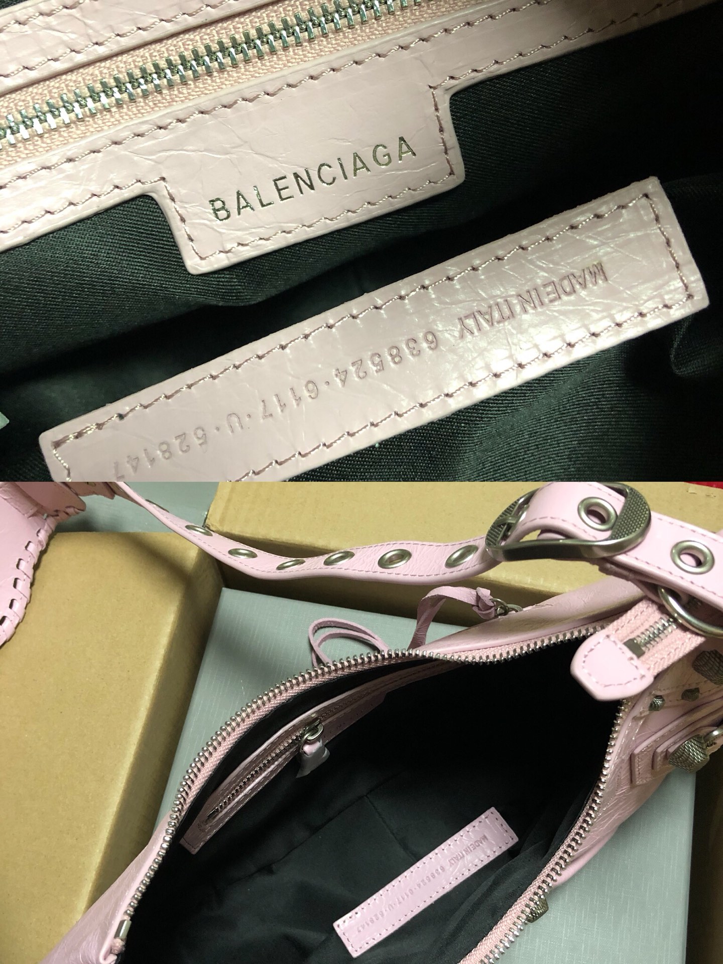 [TOP] BALENCIAGA Le Cagole Bag 33cm - Pink