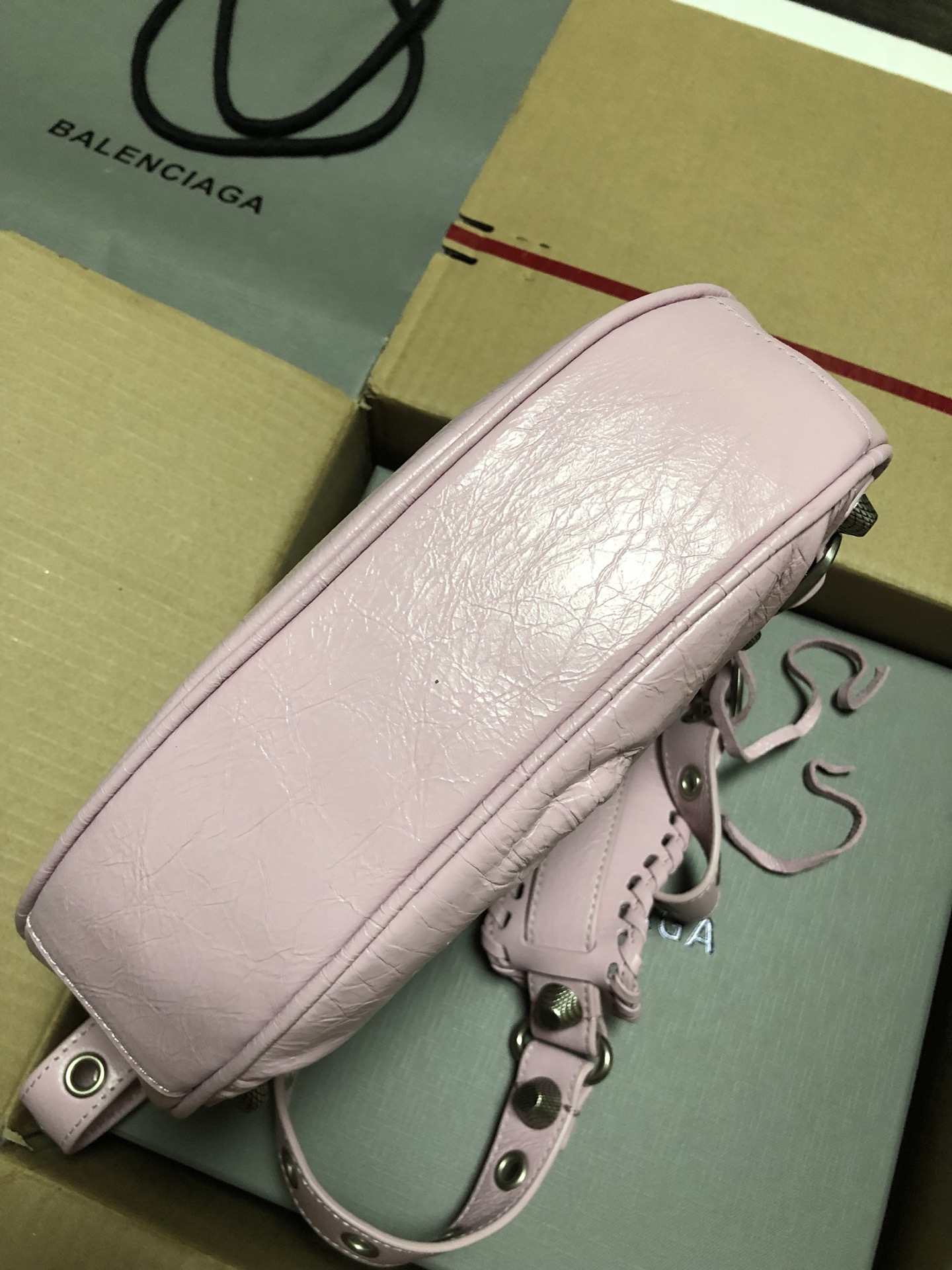 [TOP] BALENCIAGA Le Cagole Bag 26cm - Pink