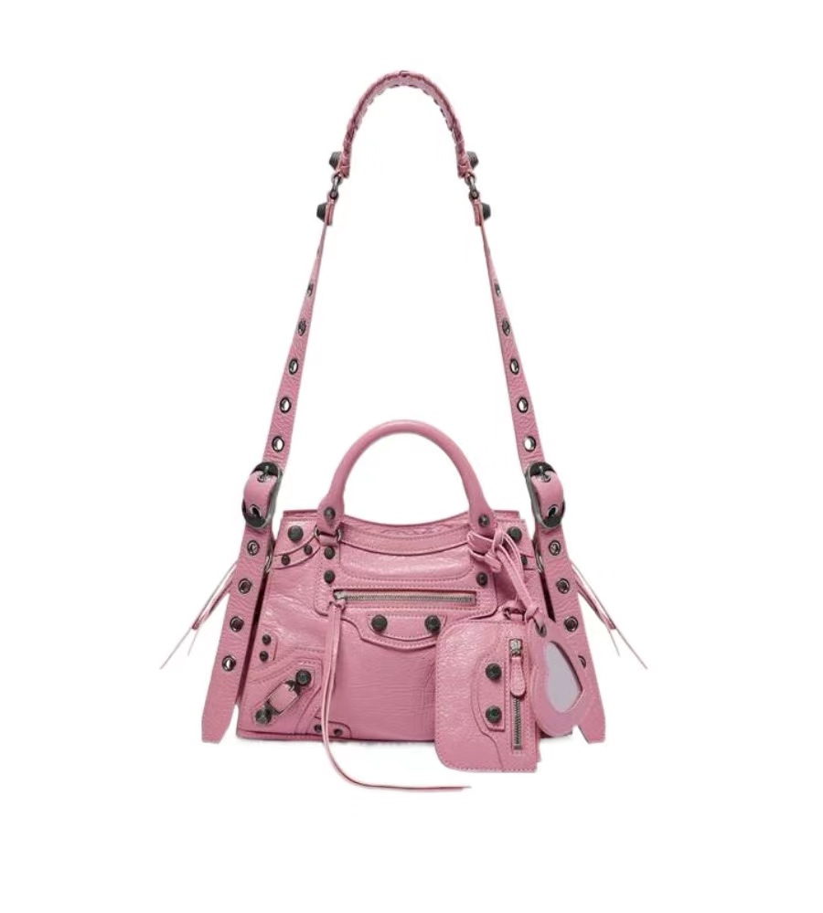[TOP] BALENCIAGA Classic XS Neo City Bag 25.9 X 17.8 X 11.4 cm - Pink