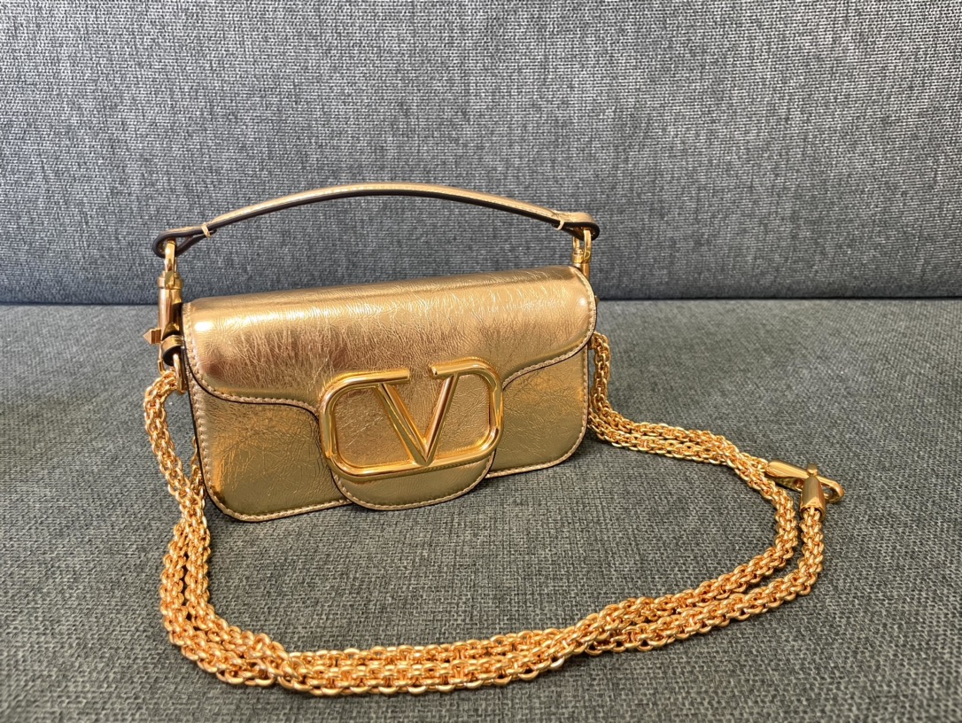 [TOP] VALENTINO Loco Bags 20x11x5 cm - Gold