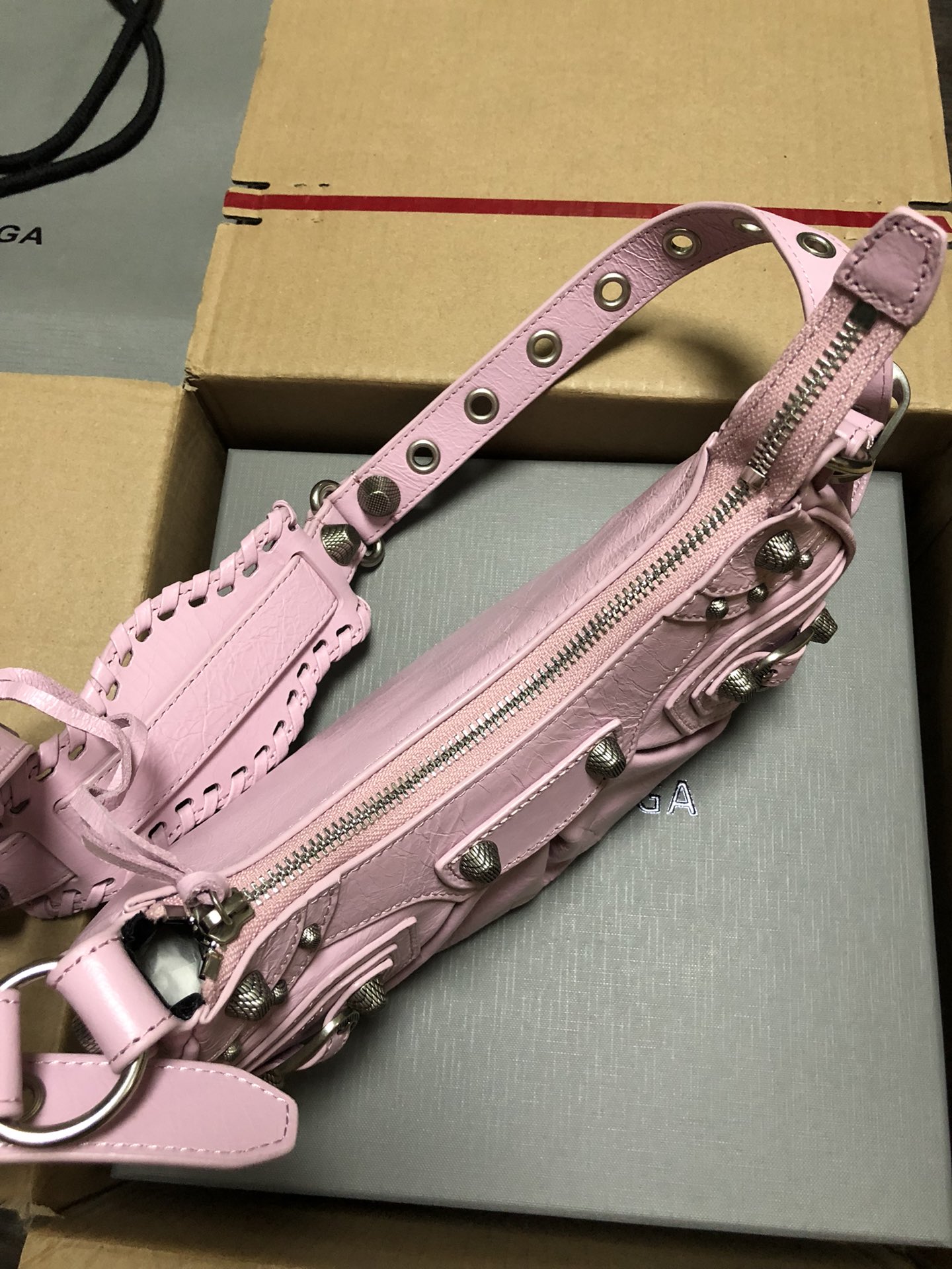 [TOP] BALENCIAGA Le Cagole Bag 26cm - Pink