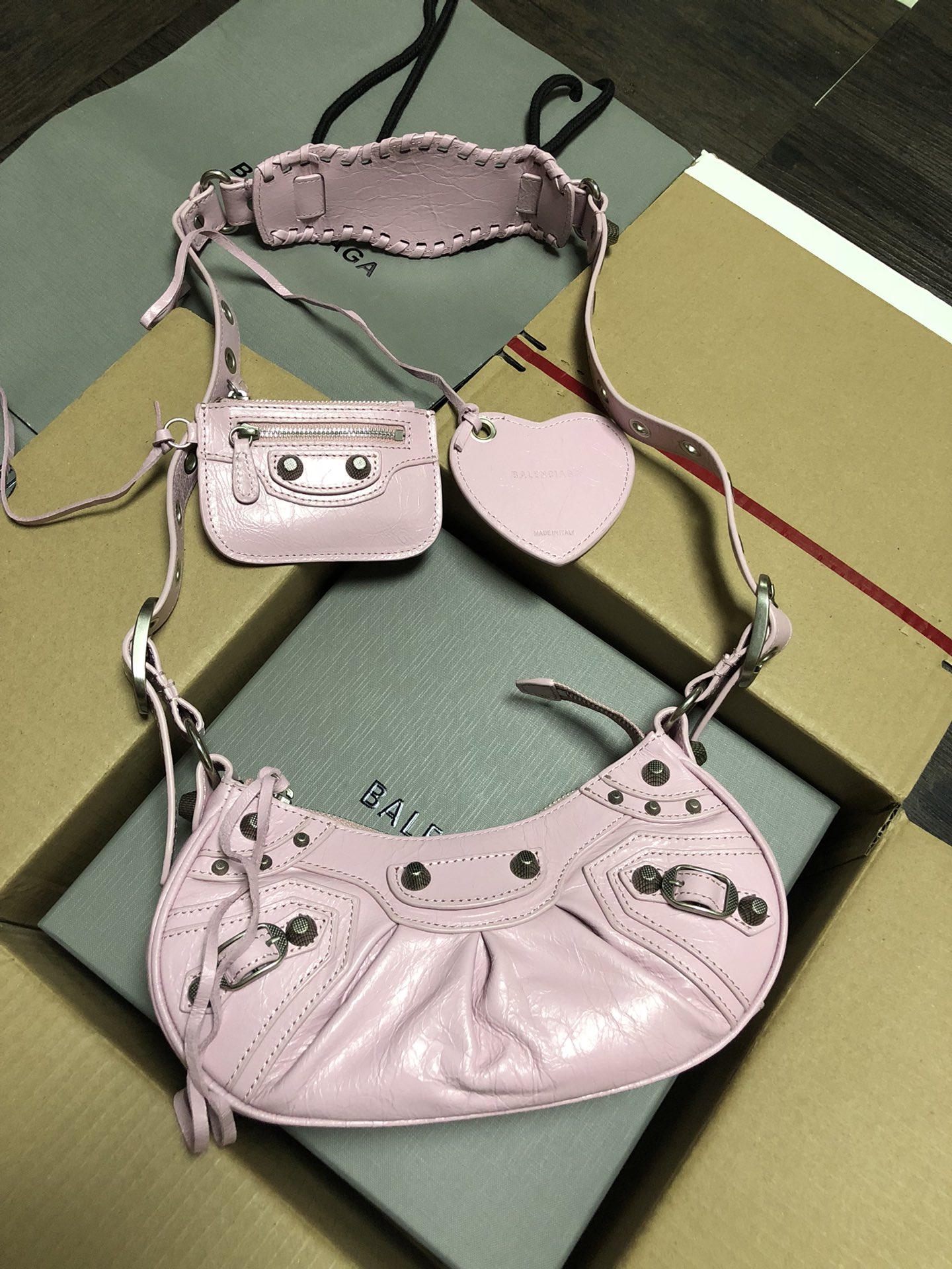 [TOP] BALENCIAGA Le Cagole Bag 26cm - Pink