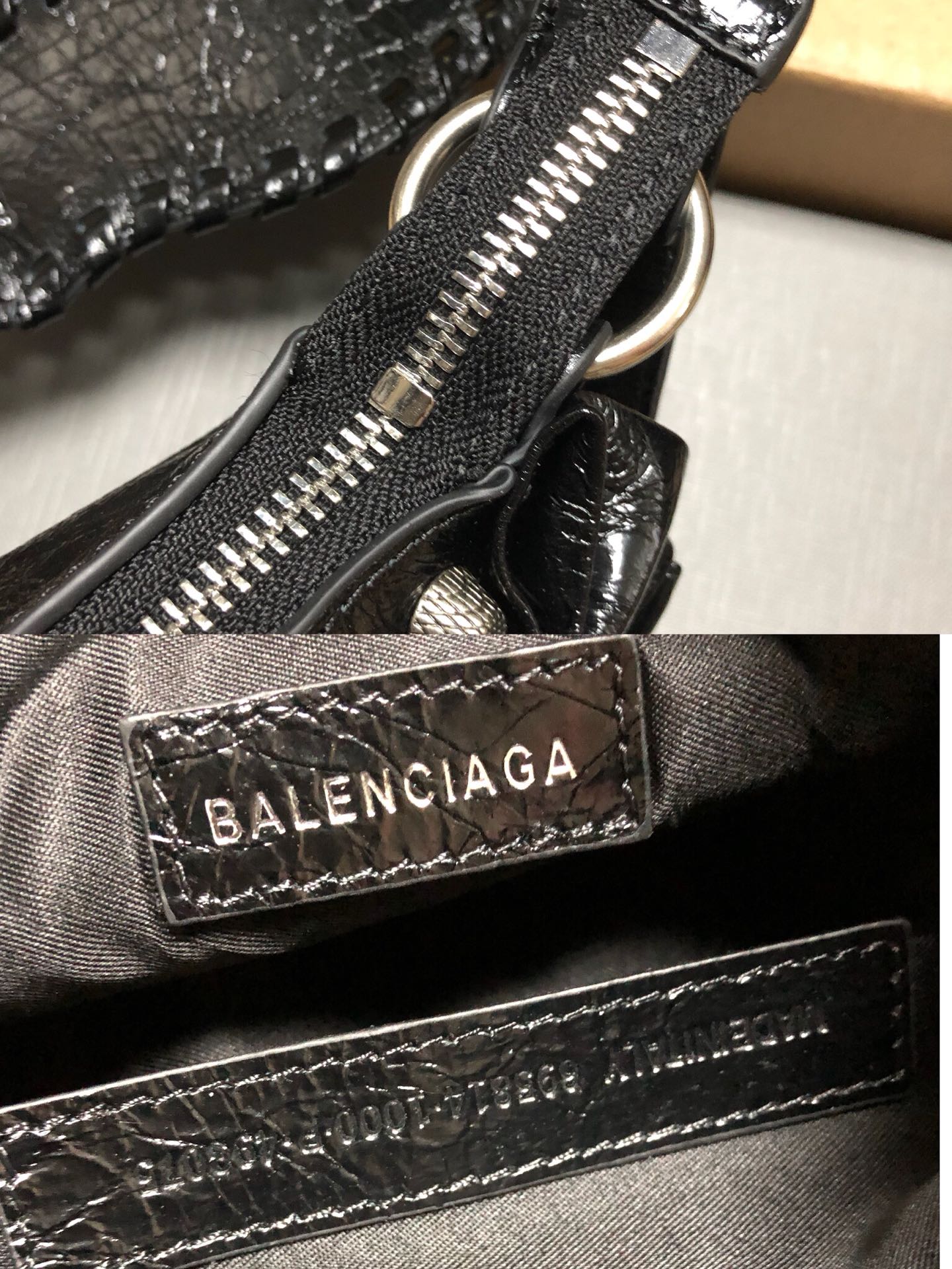 [TOP] BALENCIAGA Le Cagole XS Bag 26 x 16 x 10 cm - Black with Bow Tie
