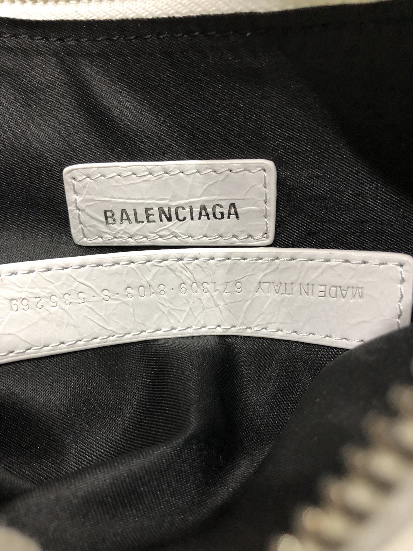 [TOP] BALENCIAGA Le Cagole Bag 26cm - White