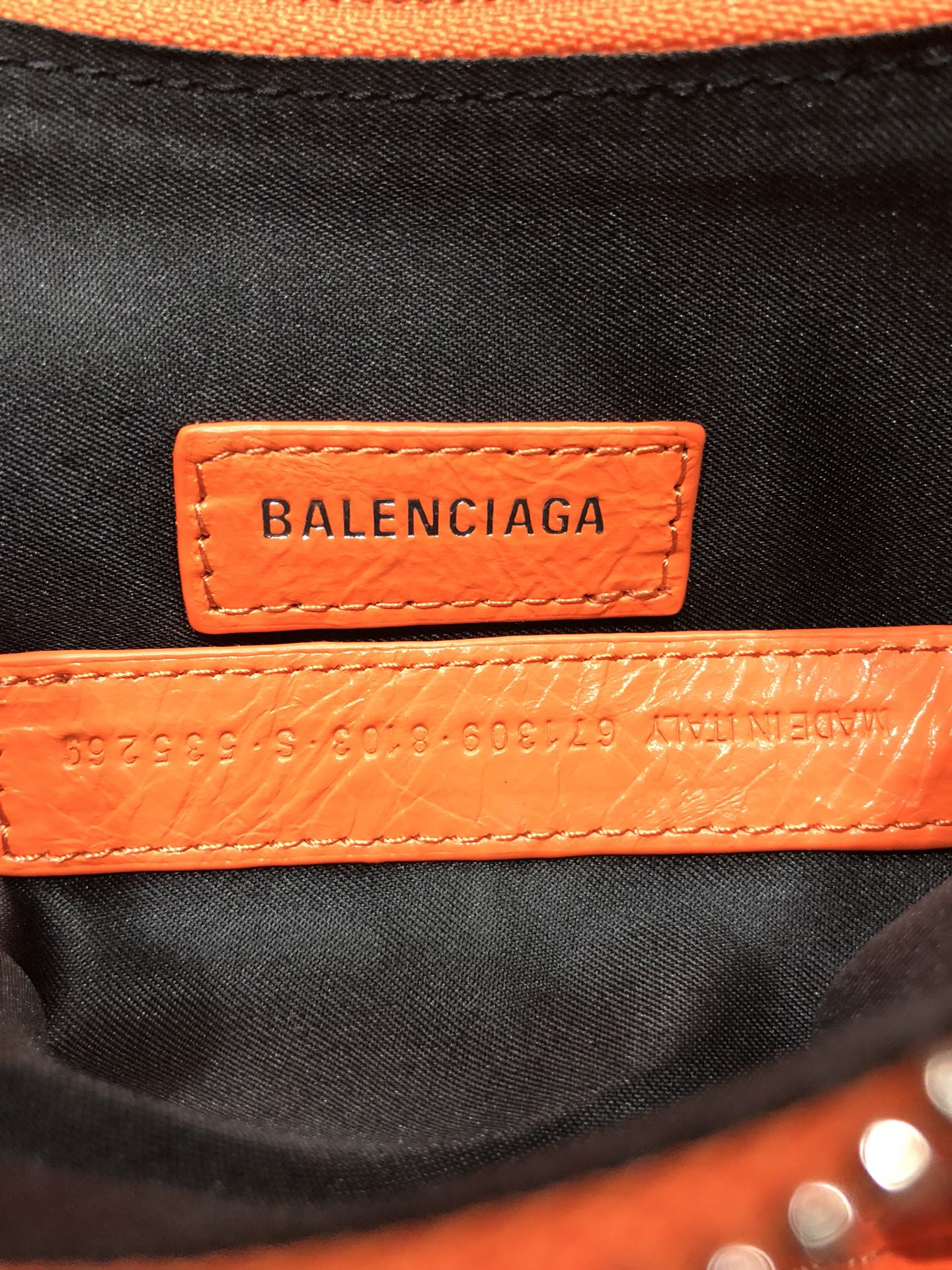 [TOP] BALENCIAGA Le Cagole Bag 26cm - Orange