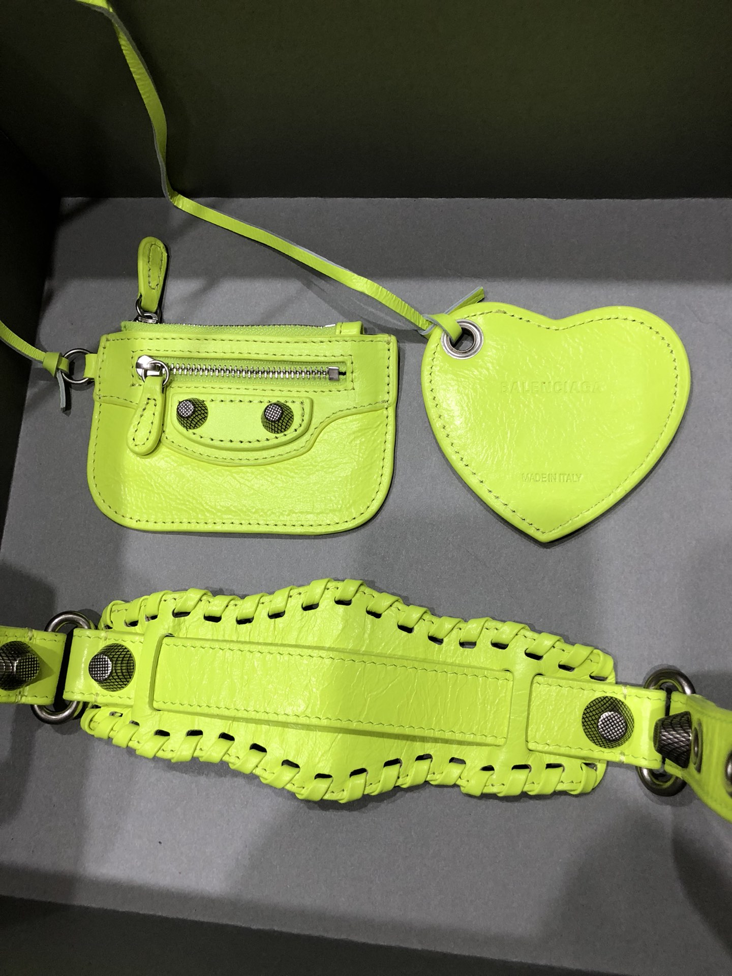 [TOP] BALENCIAGA Le Cagole Bag 33cm - Fluorescent Yellow