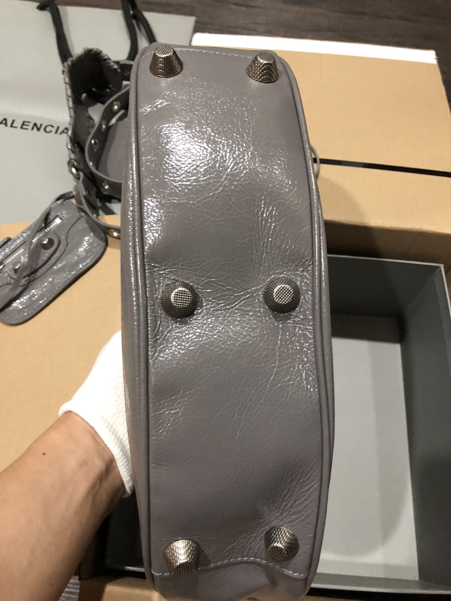 [TOP] BALENCIAGA Le Cagole Bag 33cm - Gray