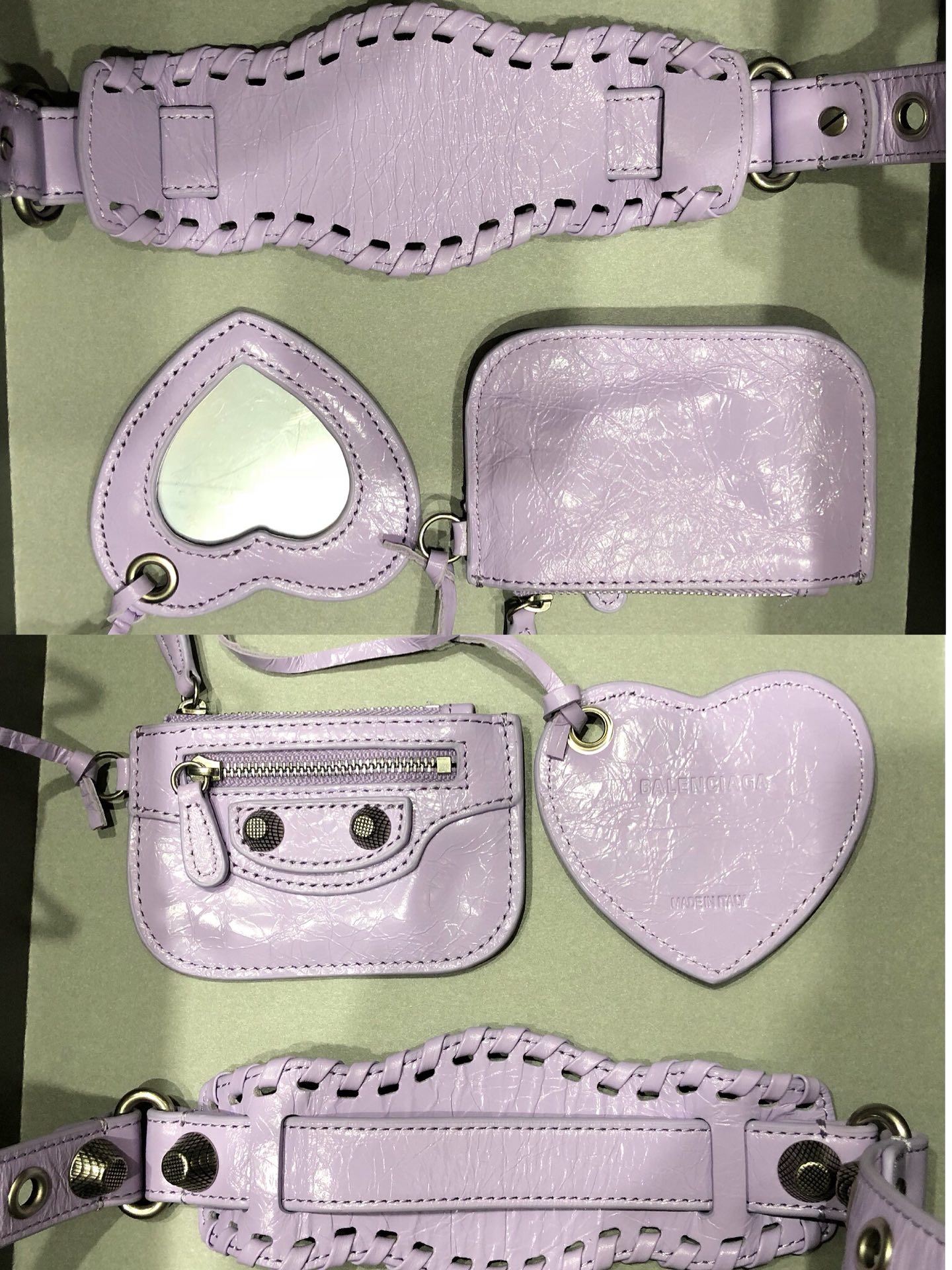 [TOP] BALENCIAGA Le Cagole Bag 33cm - Lavender Purple