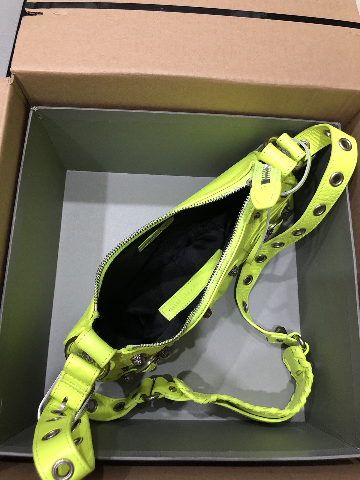 [TOP] BALENCIAGA Le Cagole Bag 26cm - Fluorescent Yellow