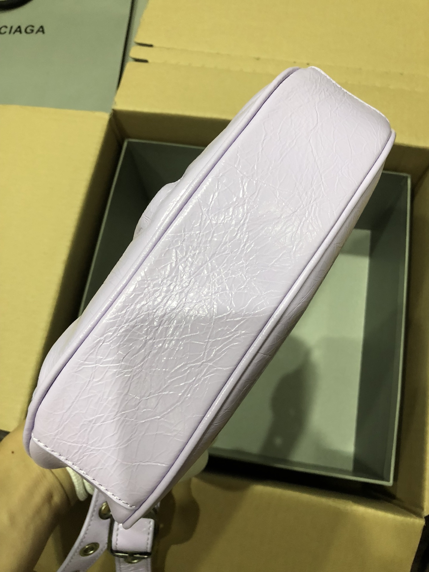 [TOP] BALENCIAGA Le Cagole Bag 26cm - Lavender Purple