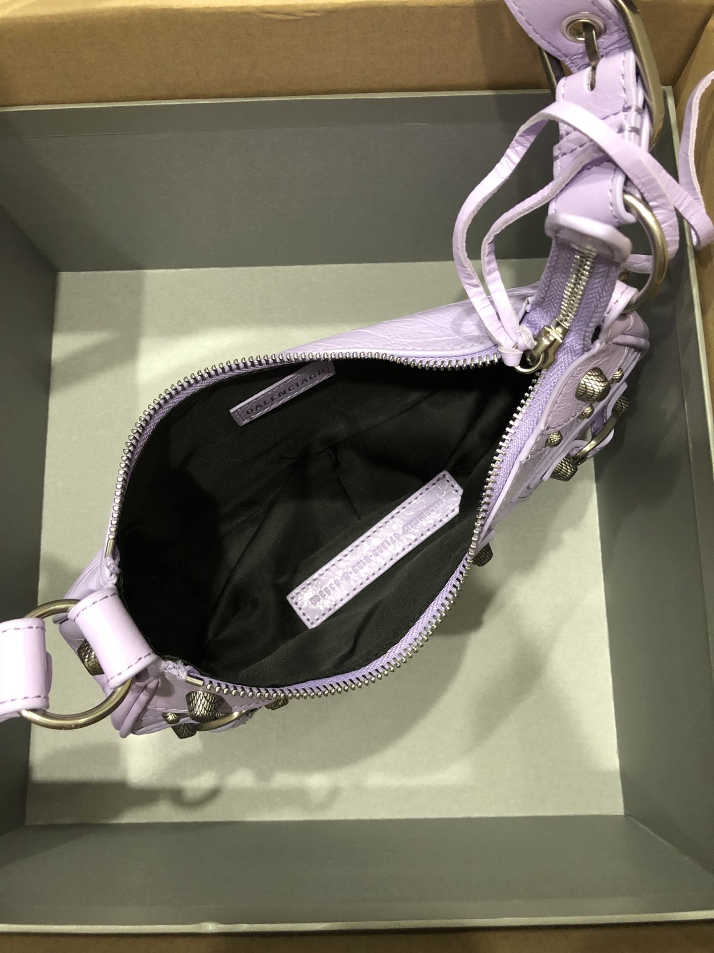 [TOP] BALENCIAGA Le Cagole Bag 26cm - Lavender Purple