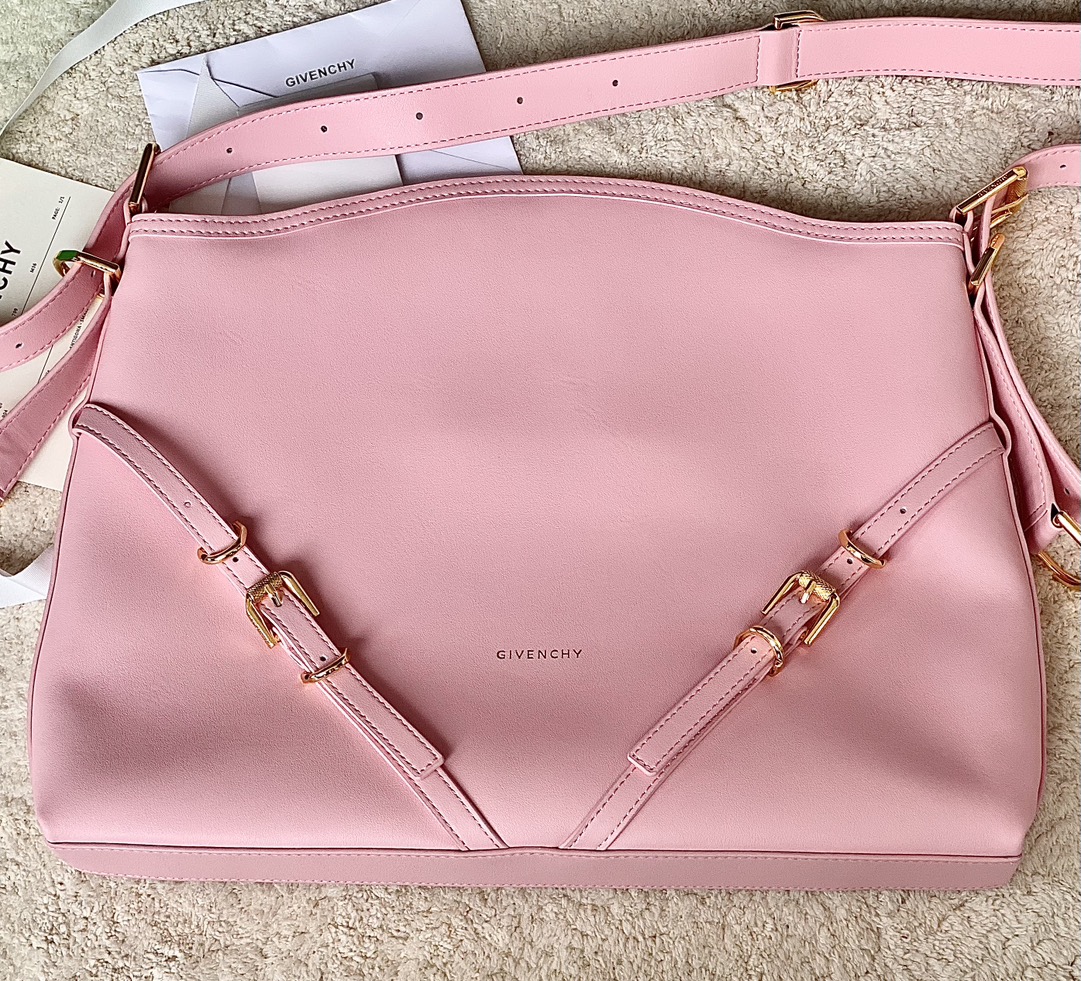 [Top] GIVENCHY Voyou Medium Bag 40 x 27 x 6.5 cm - Pink