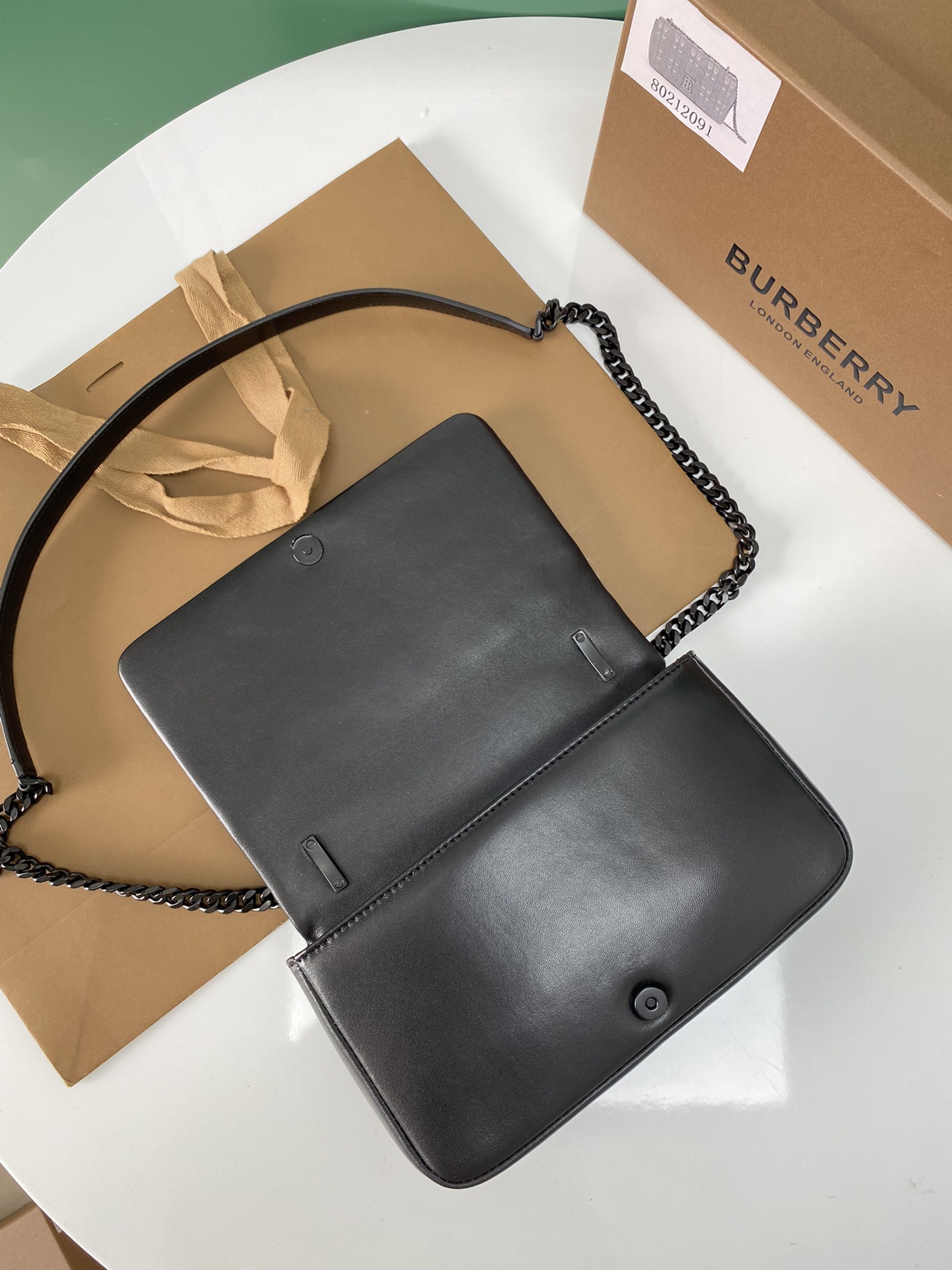 [TOP] BURBERRY Lambskin Lola Bags - Black