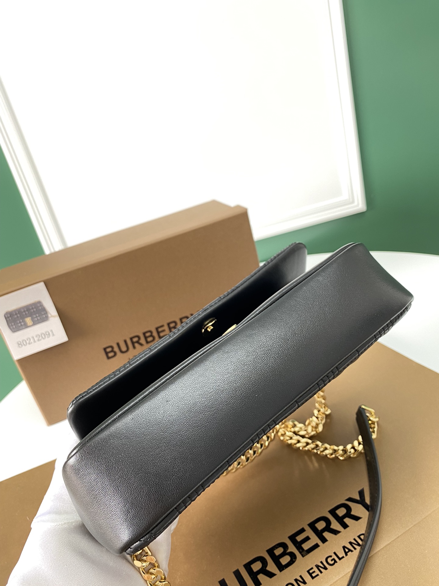 [TOP] BURBERRY Lambskin Lola Bags - Black & GHW