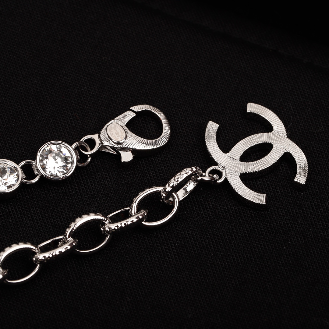 [TOP] CHANEL CC Choker Necklace