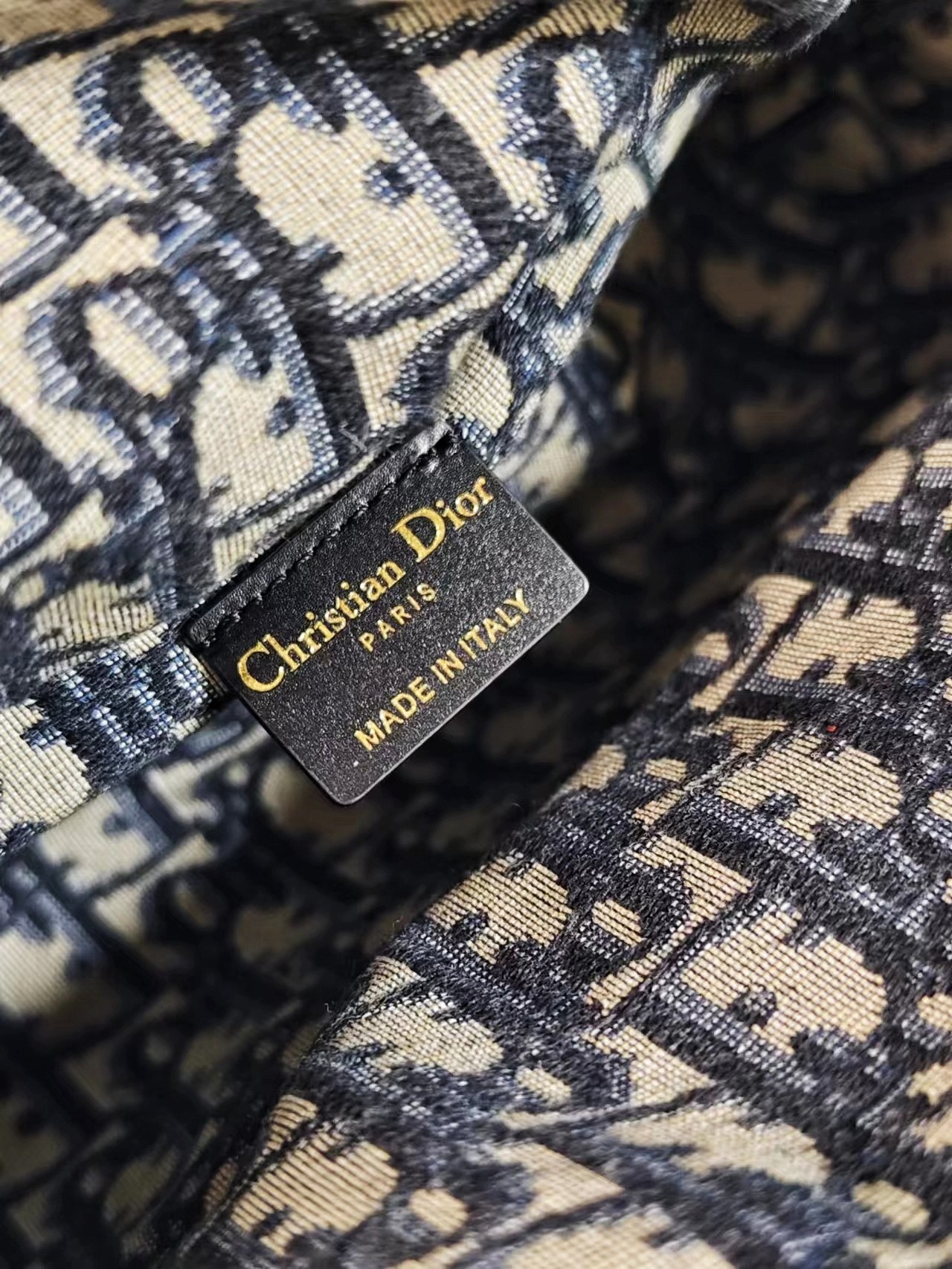 [TOP] Christian Dior Lady D-Joy  Weave Bag 22X12X5 cm - Beige