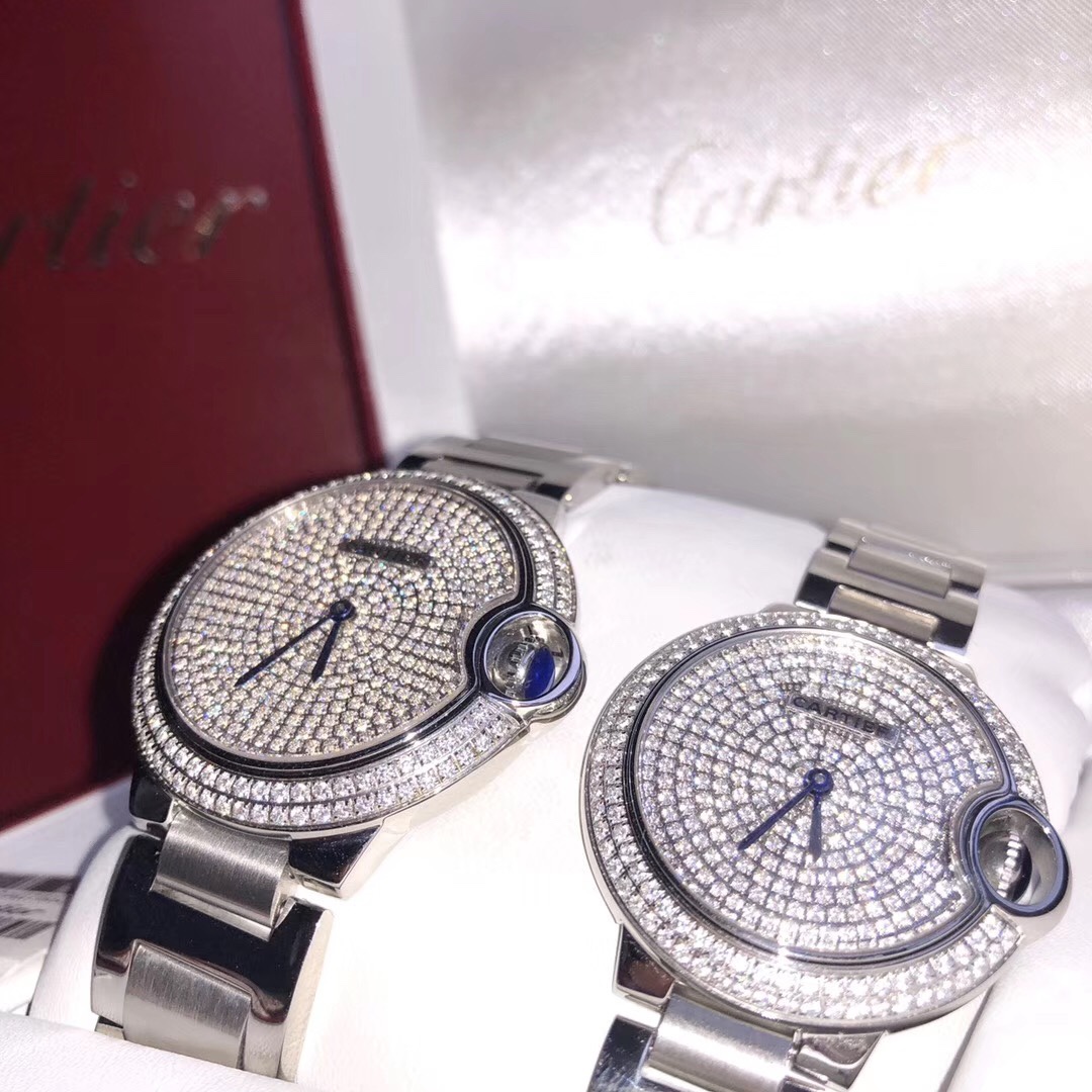 [TOP] Cartier Blue Balloon Starry Sky Watches 33/36mm - 2 Sizes