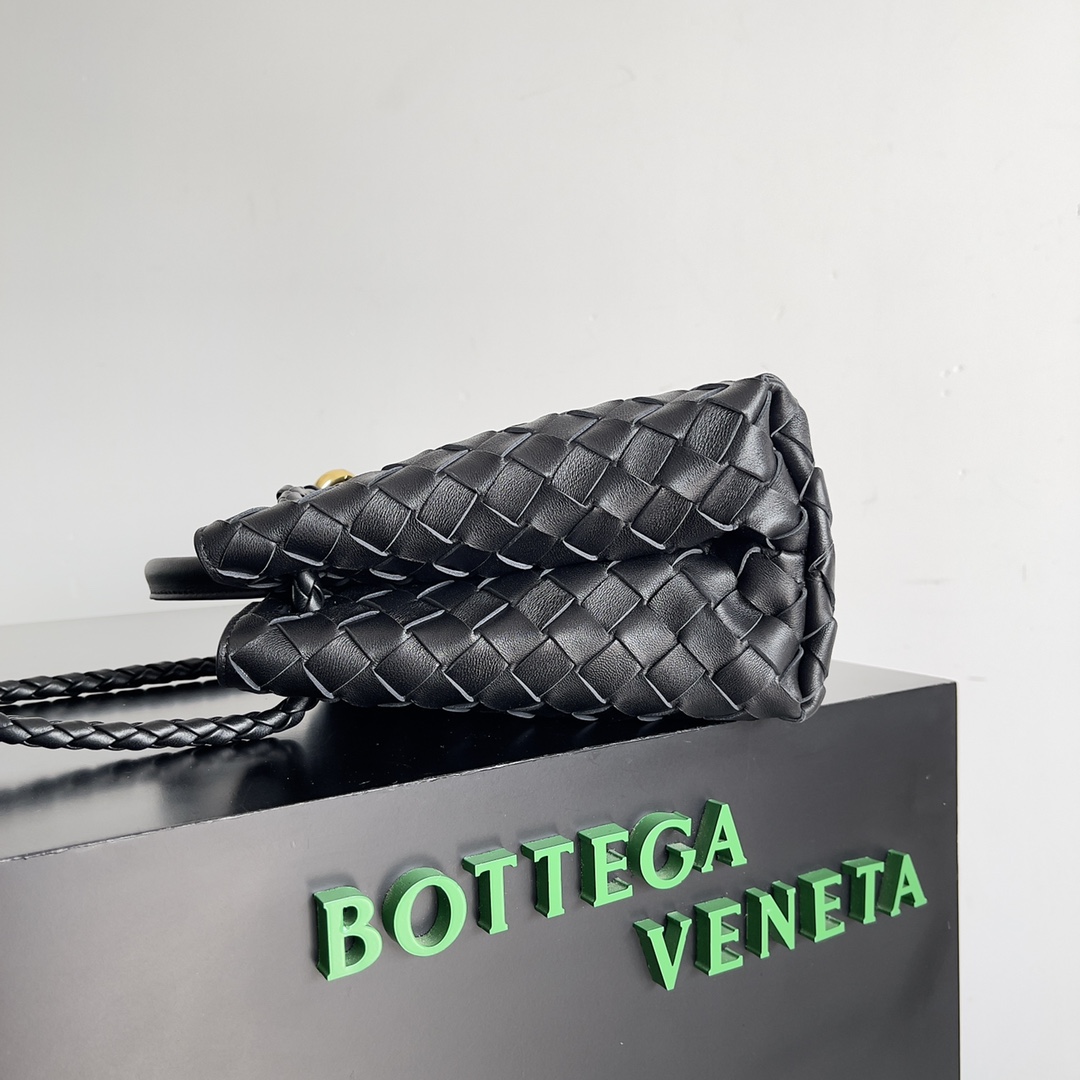 [TOP] Bottega Veneta BV Andiamo Bag 25 x 22 x 10.5 cm - Black