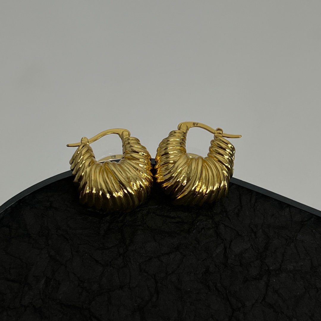 [TOP] Bottega Veneta BV Earrings - Gold