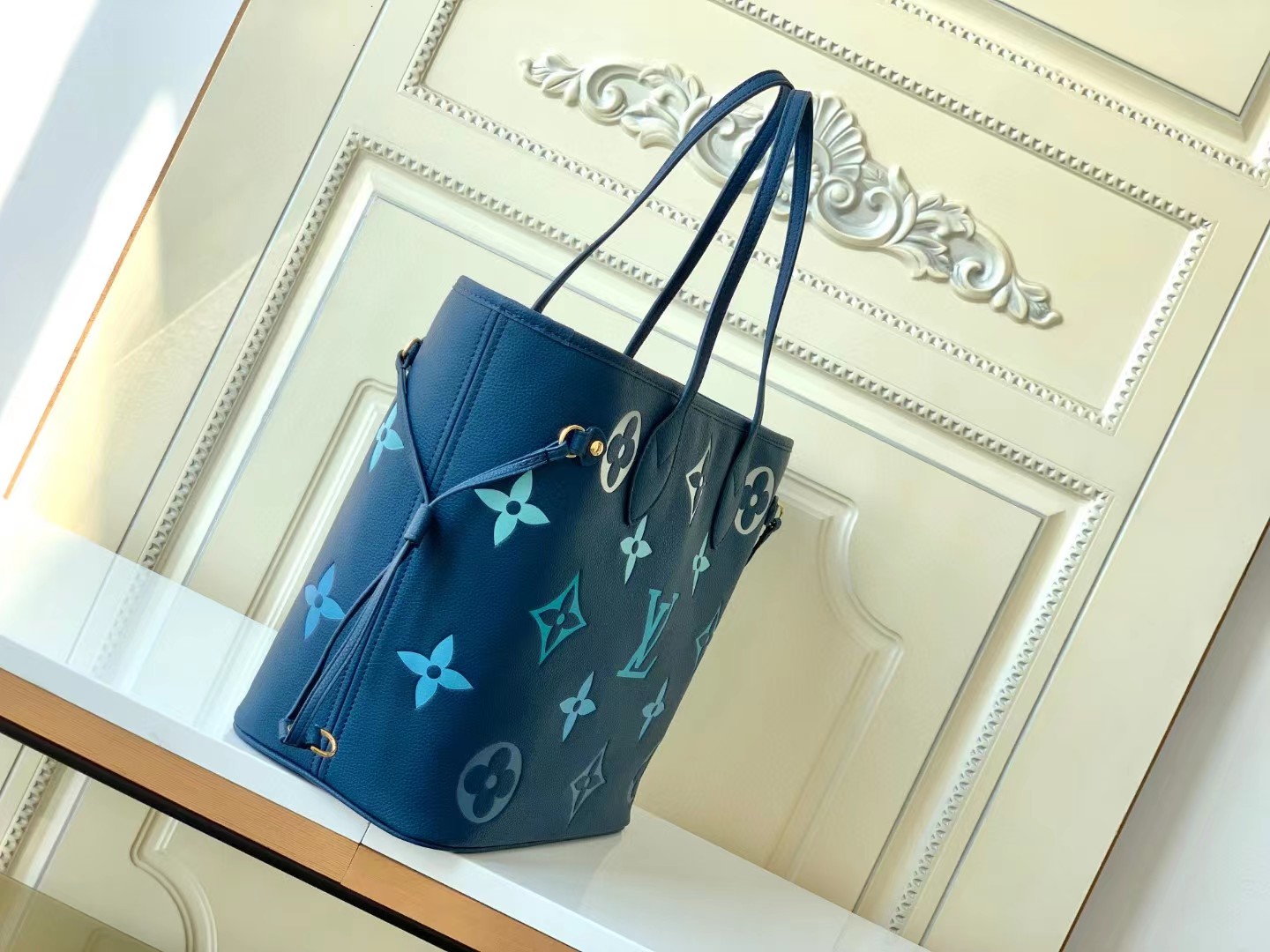 [TOP] Louis Vuitton LV Nevefull Bag  31x28x14 cm - Blue