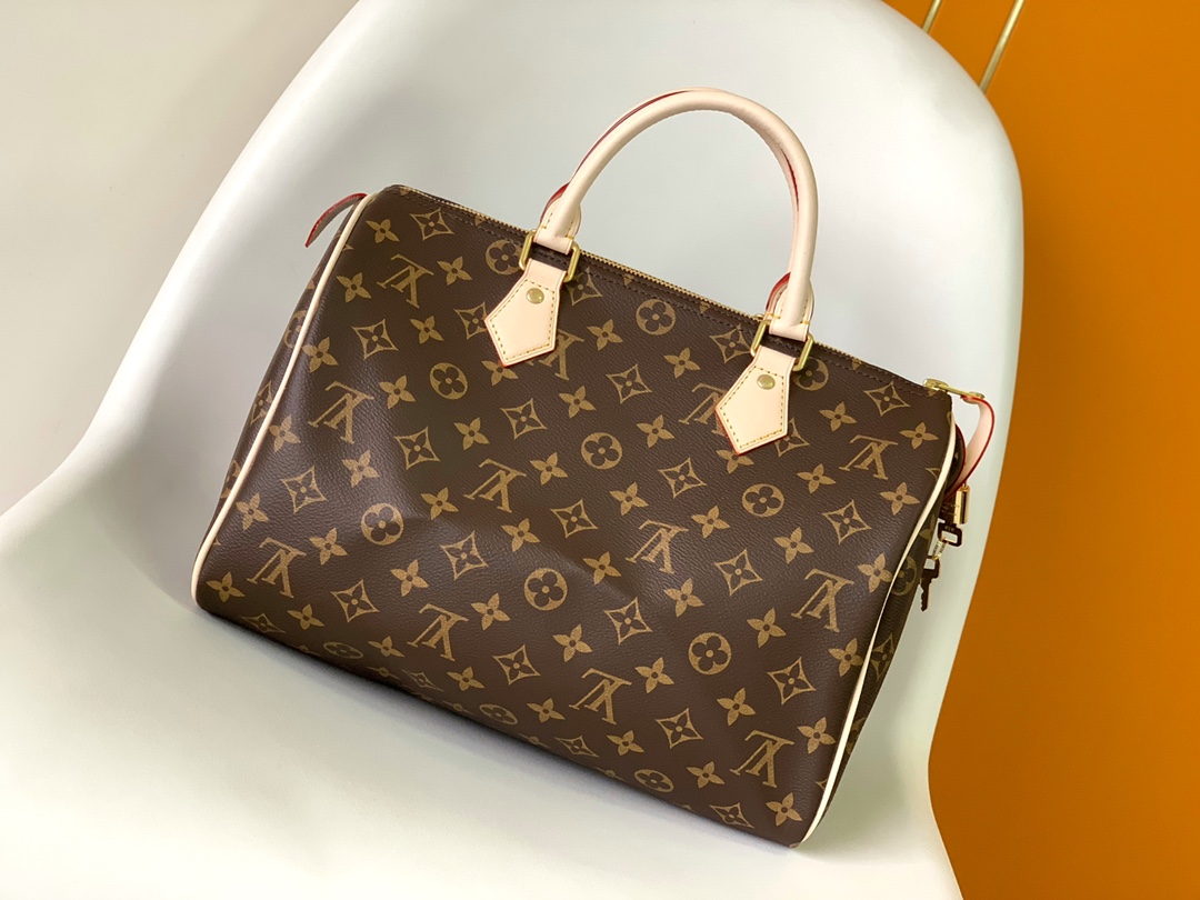 [TOP] Louis Vuitton LV Speedy 30 Bag 30 x 21 x 17 cm - Monogram