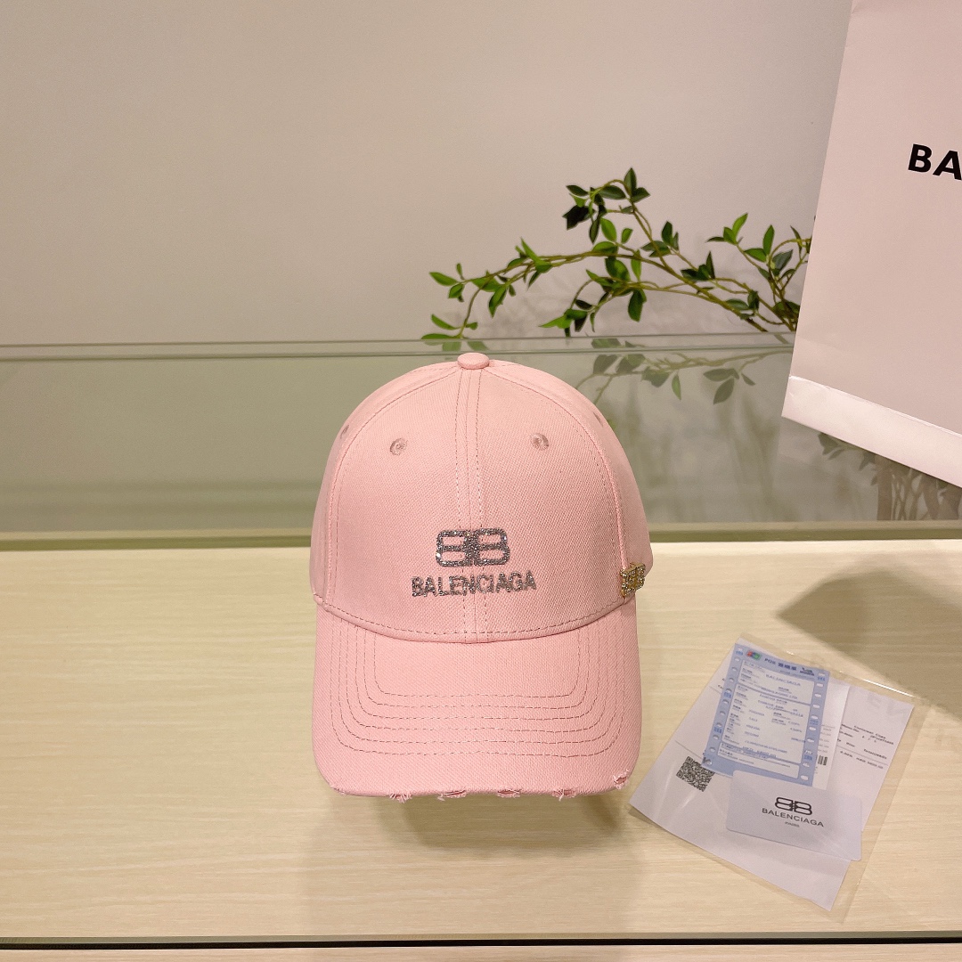 [TOP] BALENCIAGA Baseball Cap - 6 Colors