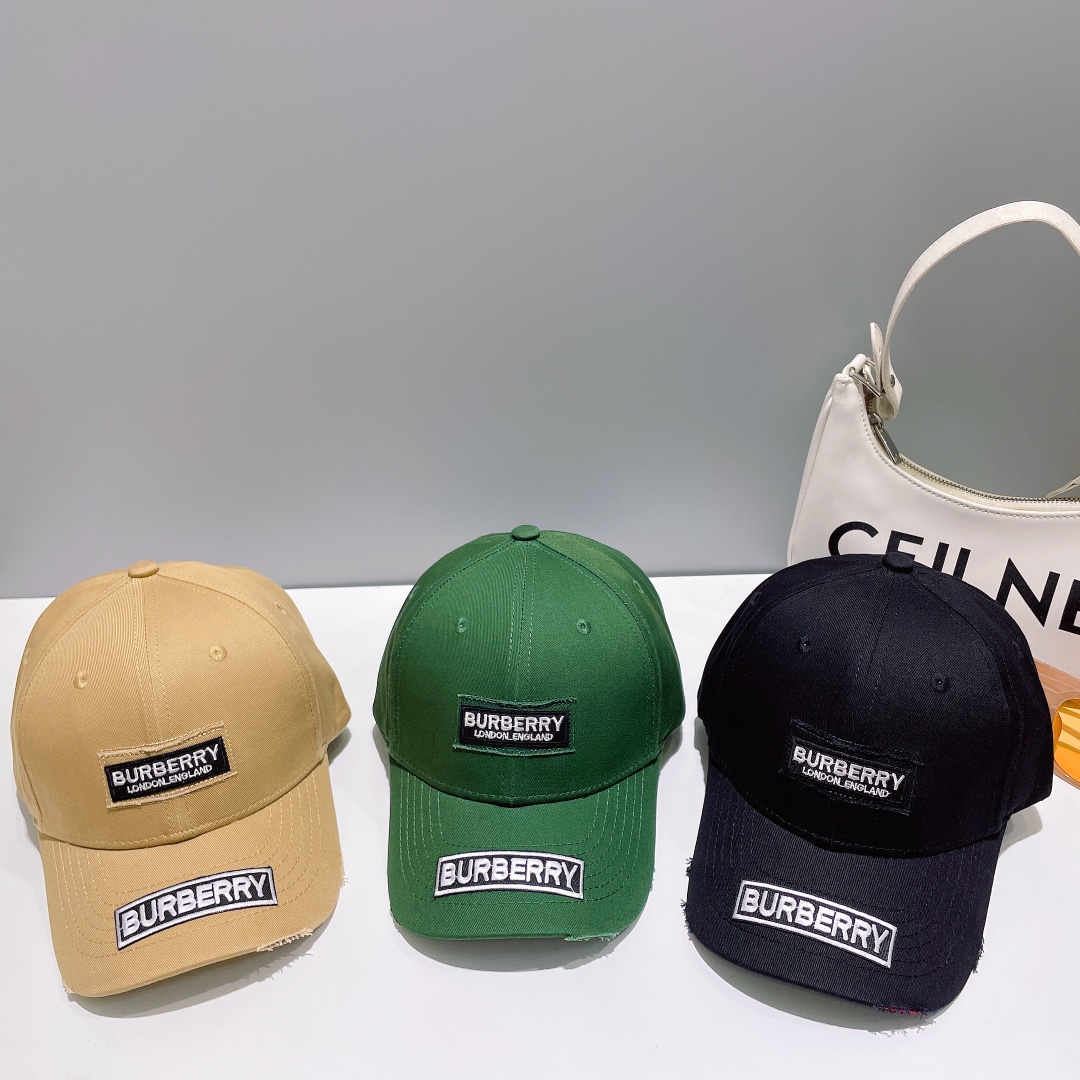 [TOP] BALENCIAGA Baseball Cap - 3 Colors