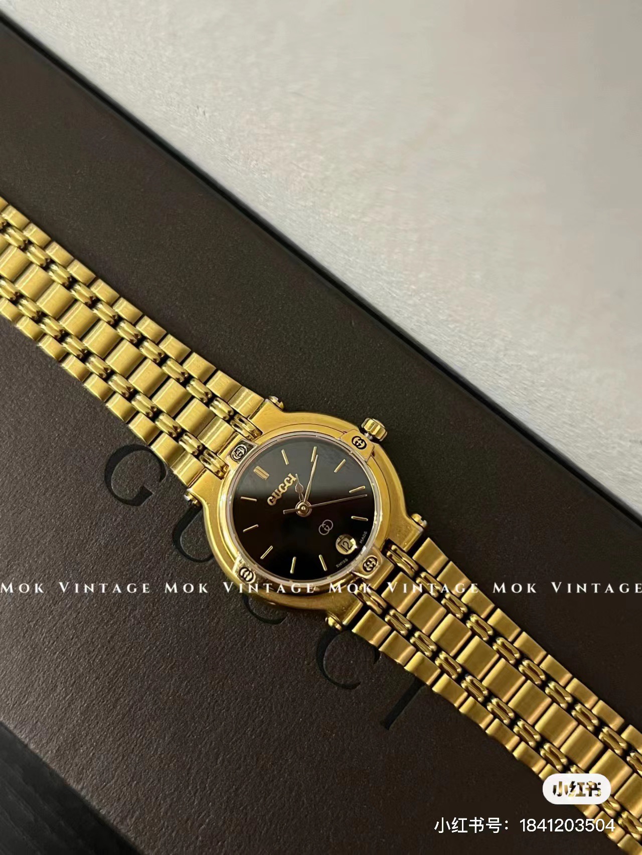 [TOP] GUCCI G-Timeless Lady Watch 32mm - Black & GOLD