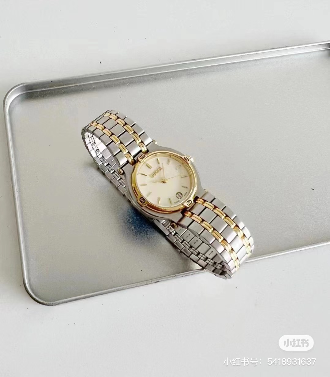 [TOP] GUCCI G-Timeless Lady Watch 32mm - Black & GOLD