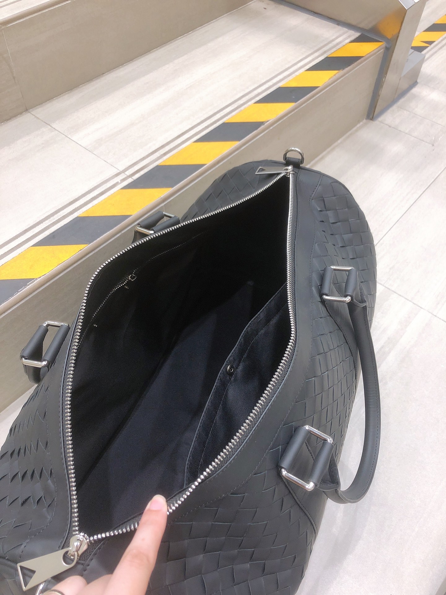 [TOP] Bottega Veneta BV Travel Bag - Black