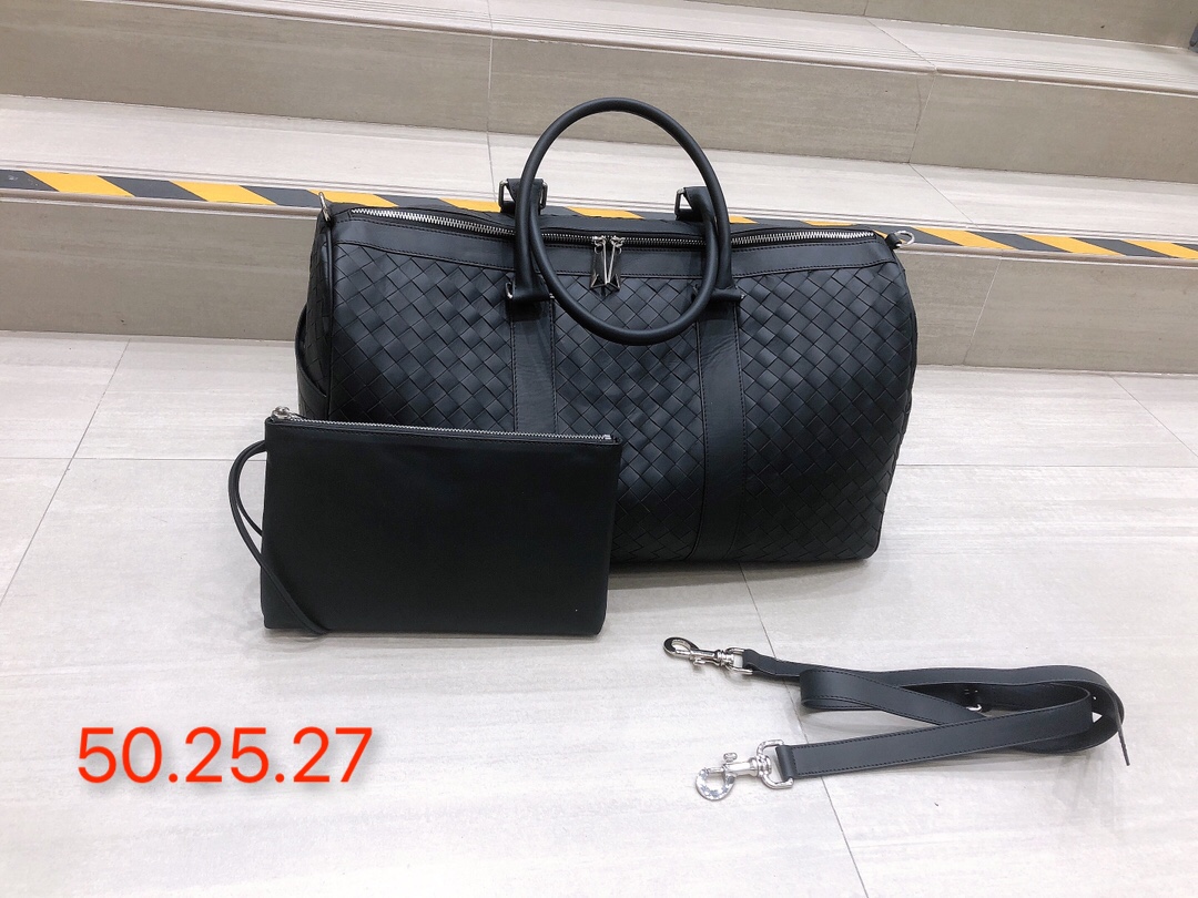 [TOP] Bottega Veneta BV Travel Bag - Black