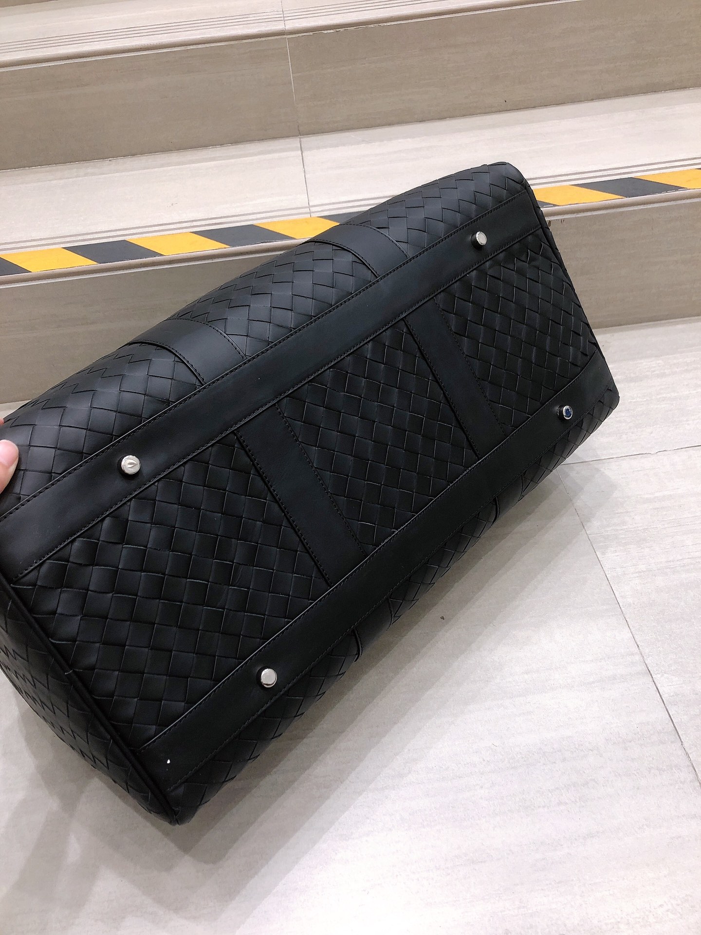 [TOP] Bottega Veneta BV Travel Bag - Black