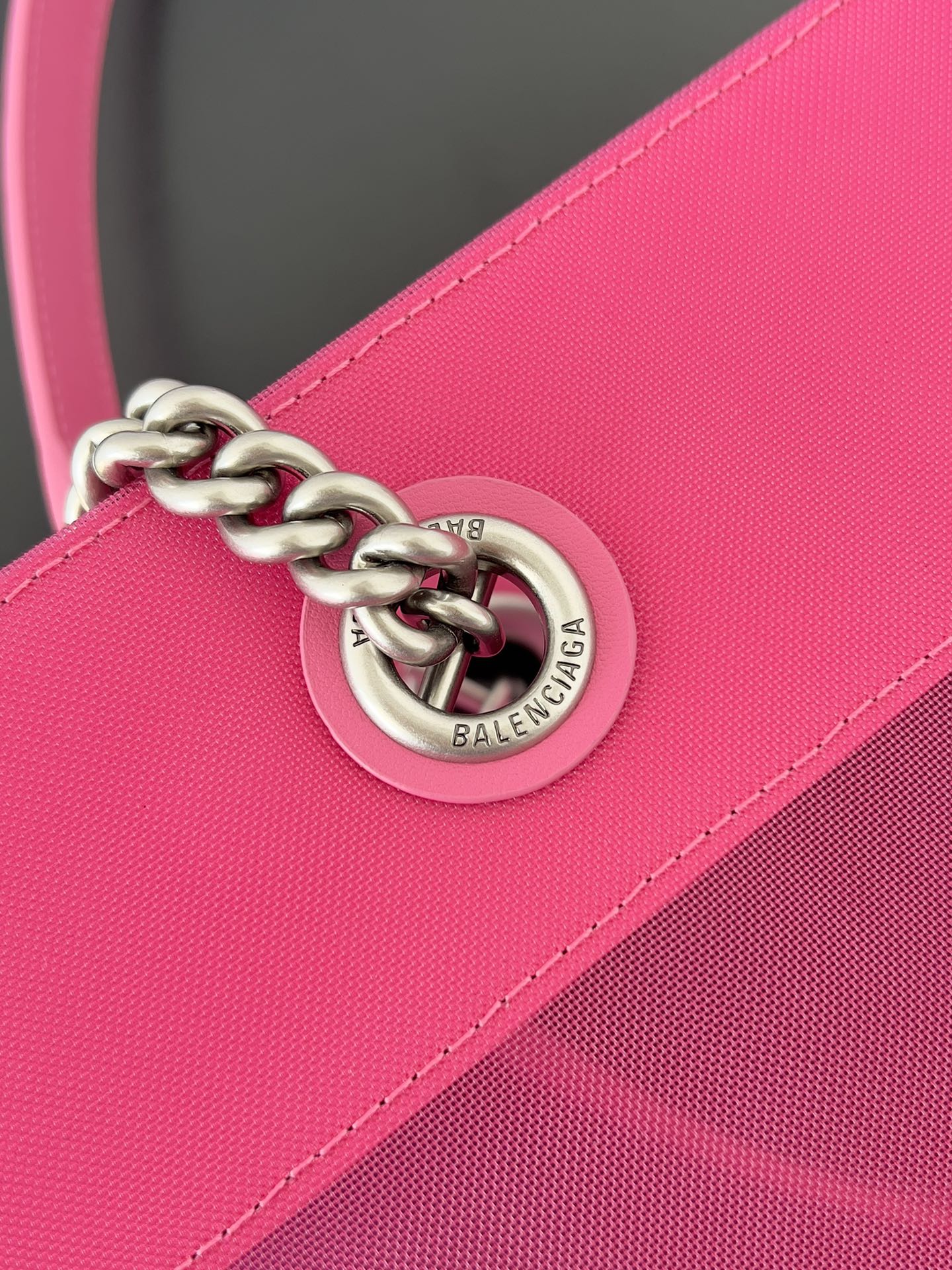 [TOP] BALENCIAGA Tote Bag 47.0 x 33.0 x 16.0 cm - Rose Red